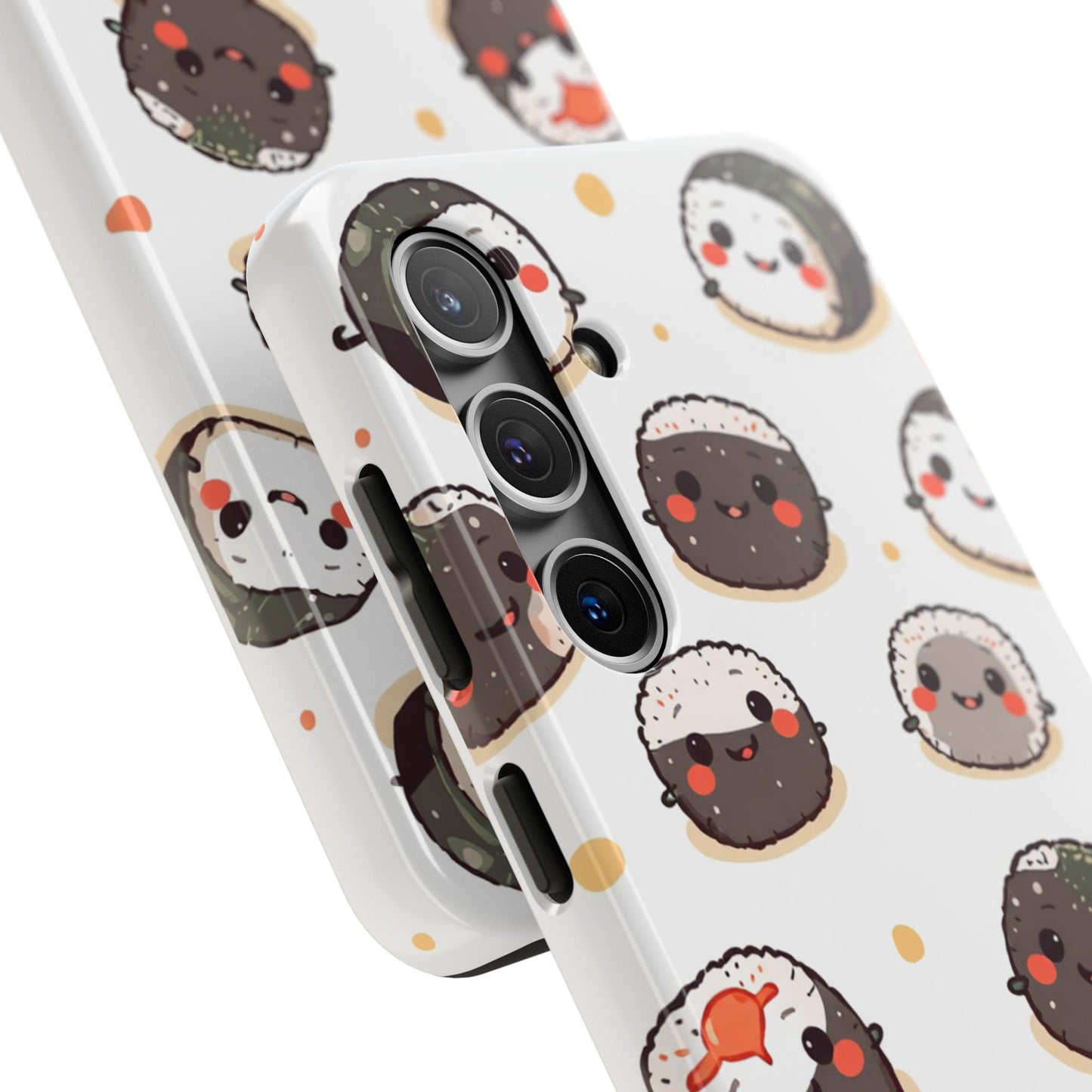 Cute Sushi Tough Phone Case - Kawaii Design for Food Lovers