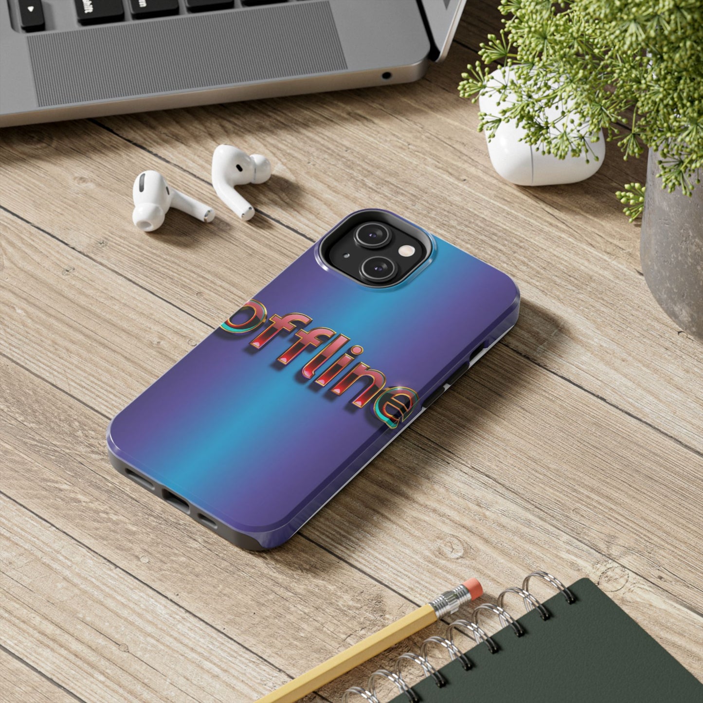 Vibrant Offline Phone Case - Tough & Stylish Protection