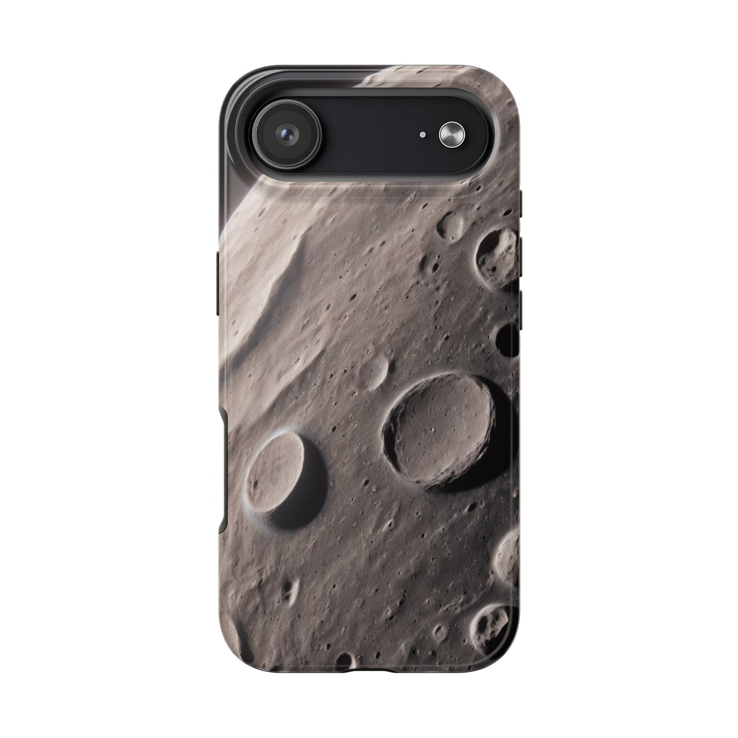 Celestial Moon Surface Tough Phone Case | Durable Space-Themed Design - for iPhone