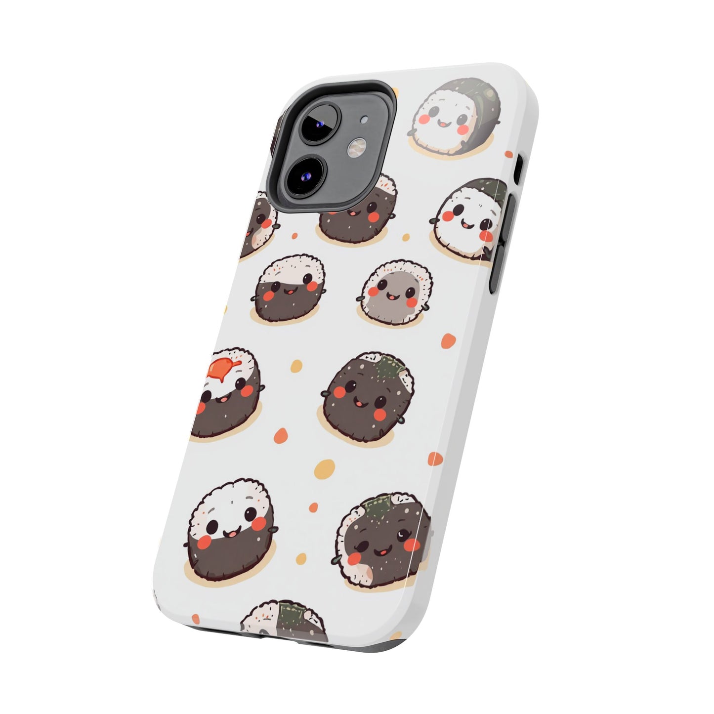 Cute Sushi Tough Phone Case - Kawaii Design for Food Lovers