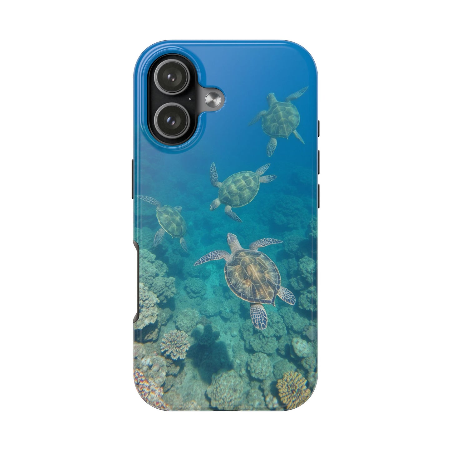 Ocean Turtle Tough Phone Cases - Durable Protection with Marine Art