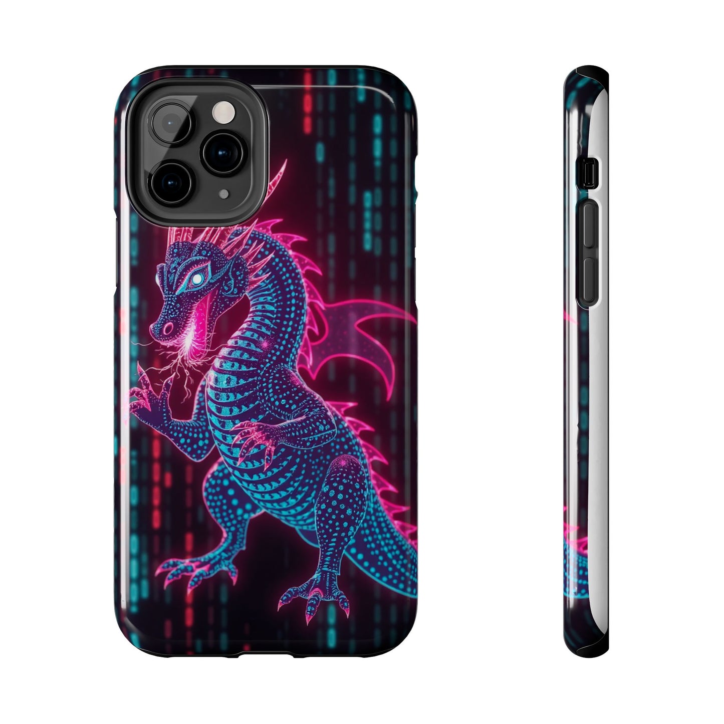 Electrifying Dragon Phone Case - Tough, Stylish Protection for Fantasy Lovers