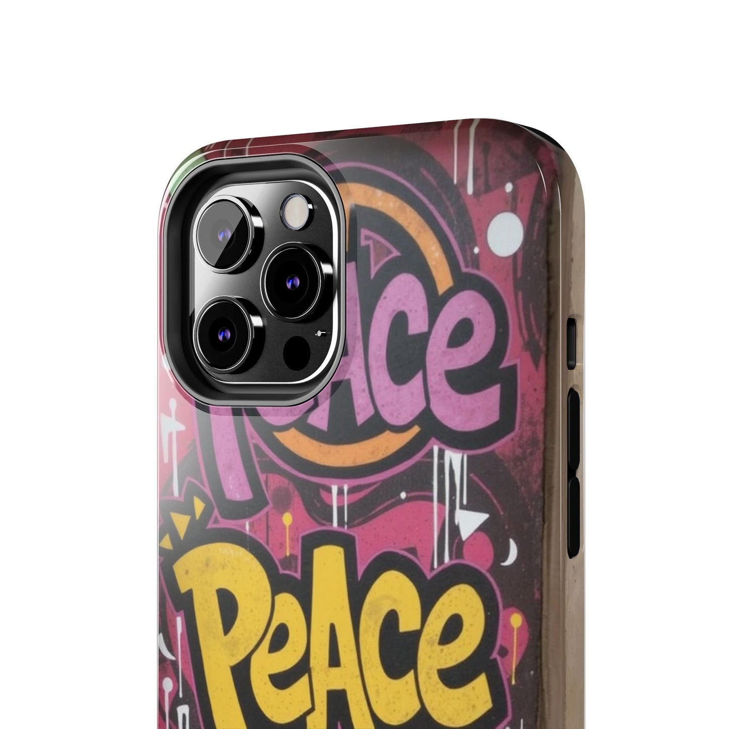 Colorful Peace Joy Tough Phone Case