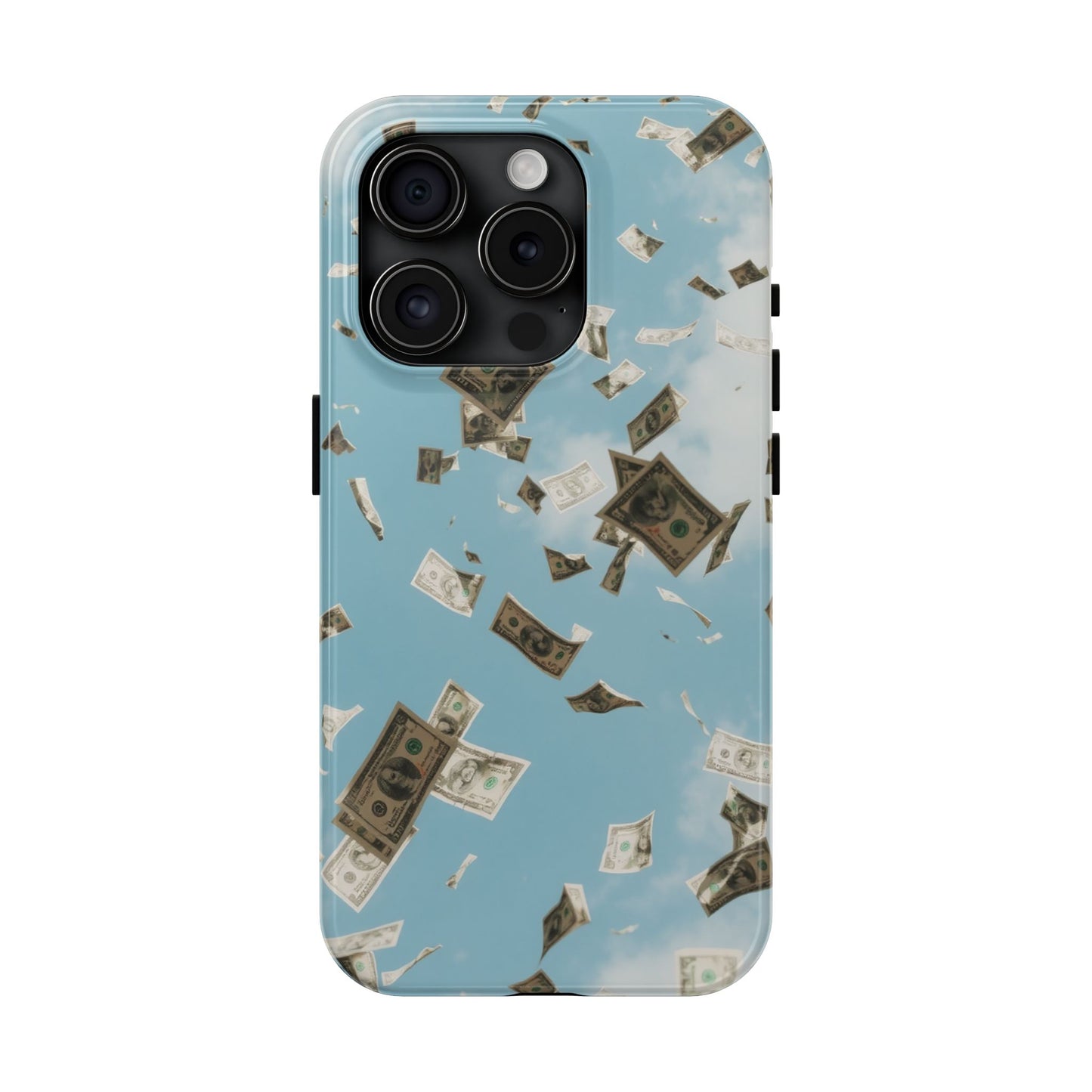 Cinematic Money Rain Phone Case | Tough & Stylish Accessory for Trendsetters, Gift for Birthdays, Graduations, and Celebrations