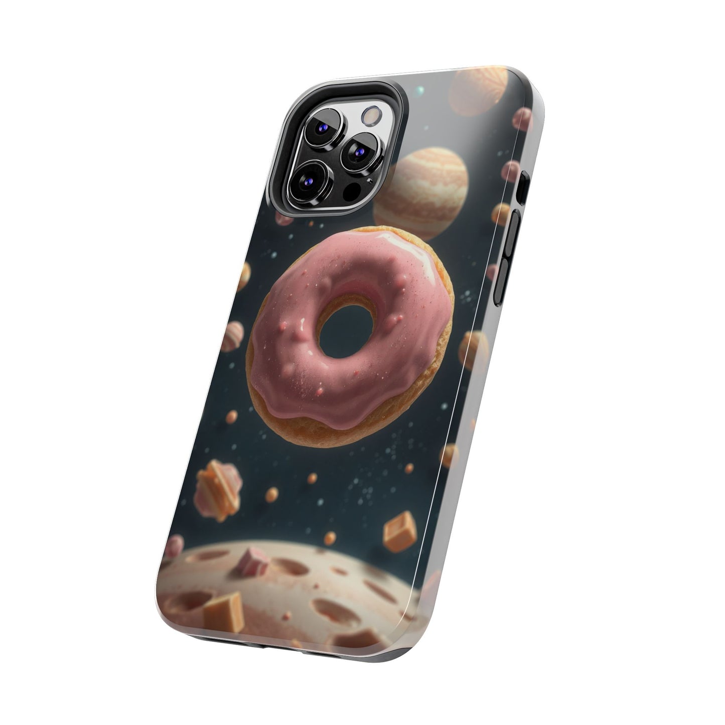Galaxy Donut Tough Phone Case - Durable & Stylish Protective Cover