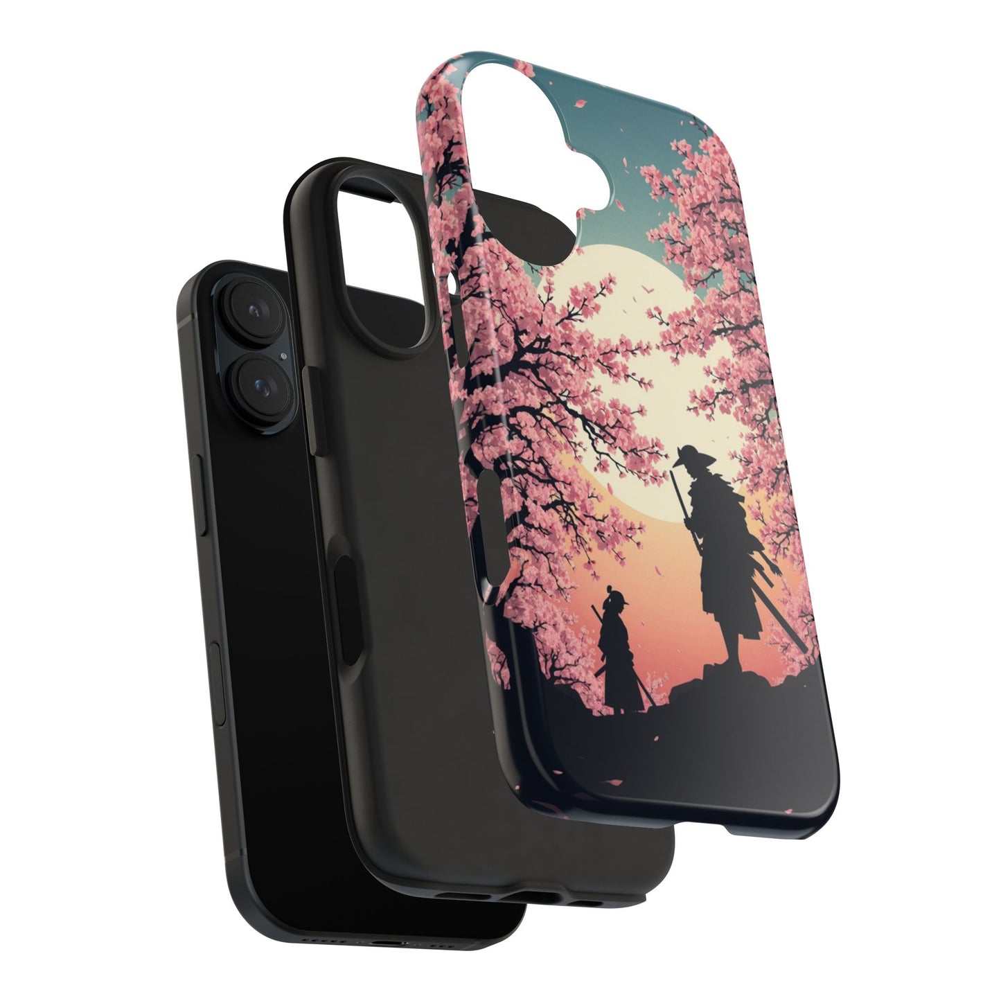 Cherry Blossom Samurai Tough Phone Case
