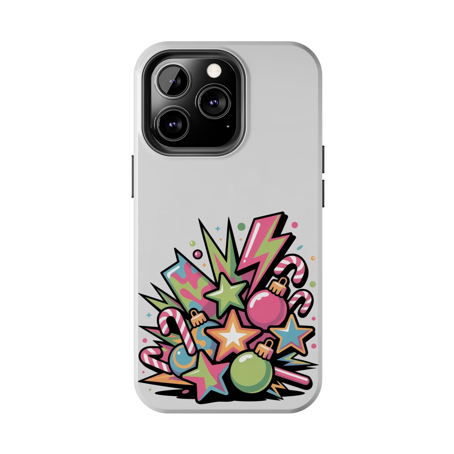 Colorful Explosion Retro Christmas Tough Phone Case
