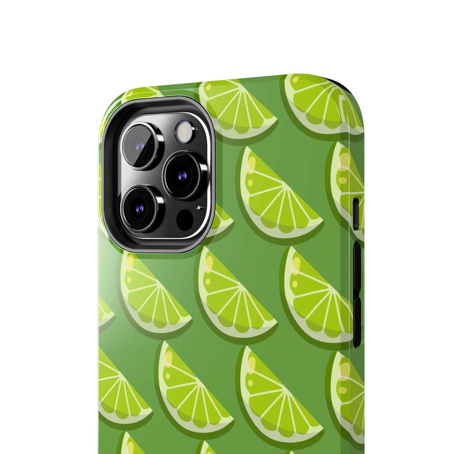 Lime Slice Tough Phone Case - Green Party - for iPhone