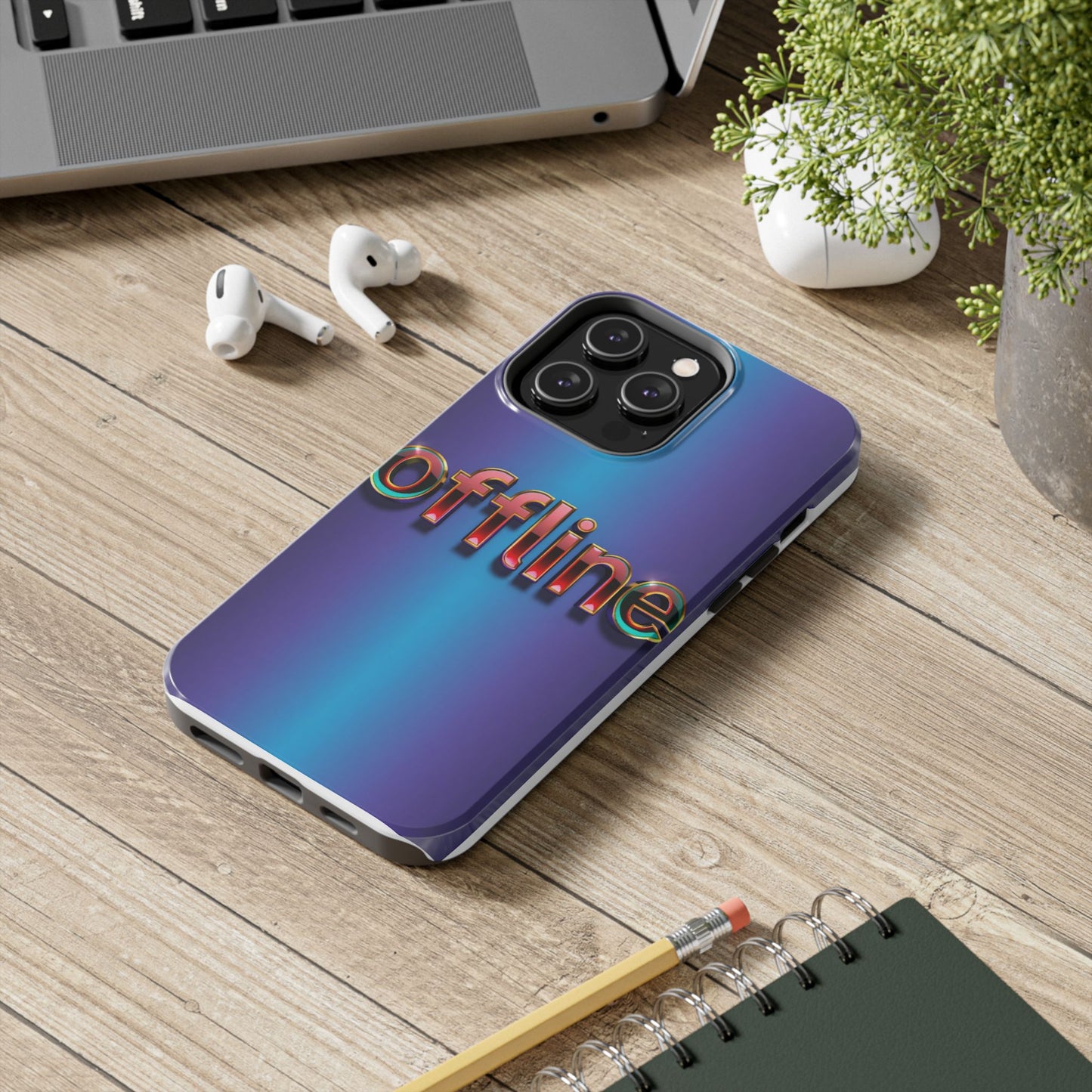 Vibrant Offline Phone Case - Tough & Stylish Protection