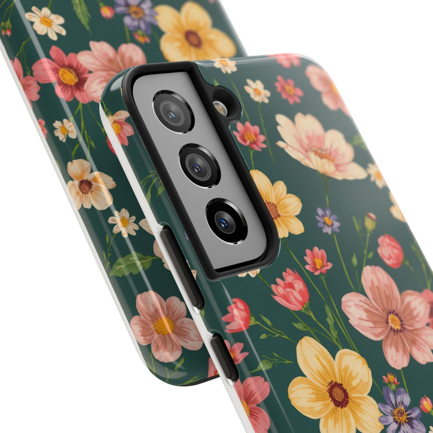Vintage Spring Flowers Tough Phone Case - Durable Protection for iPhone