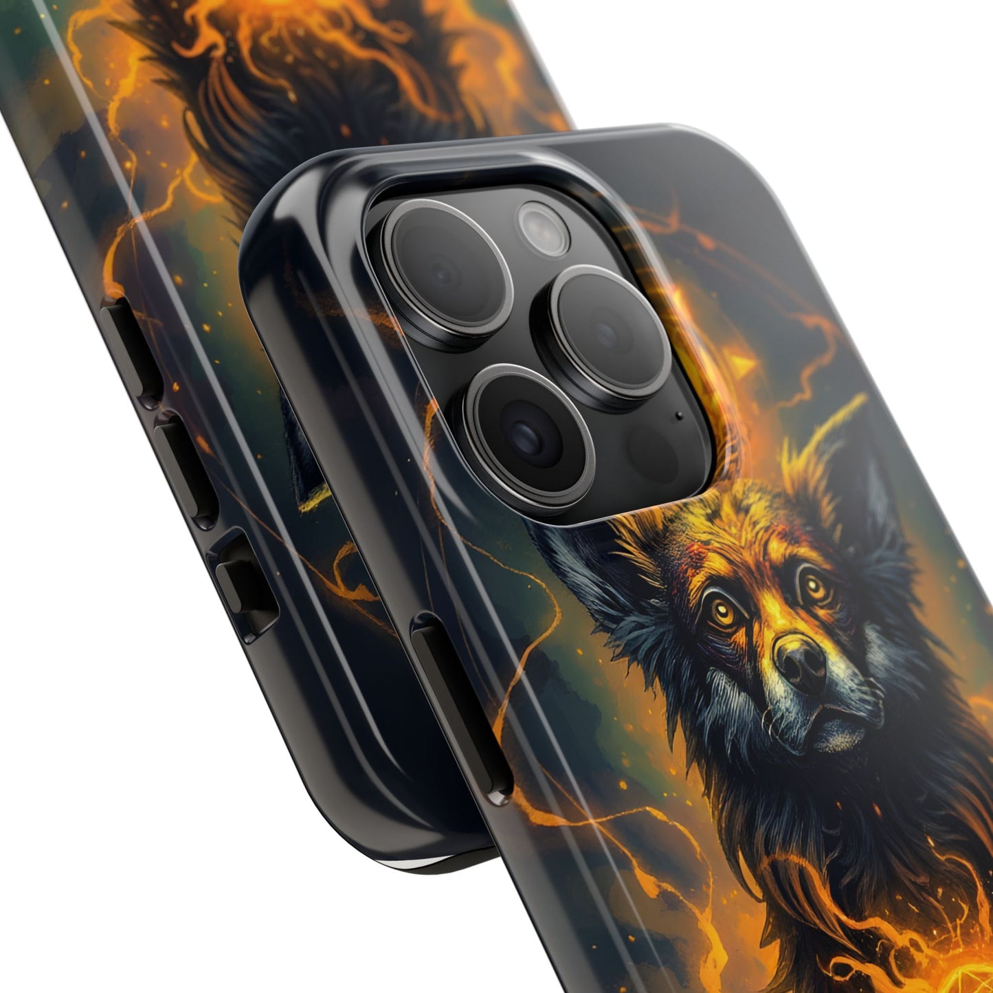 Mystical Dog of Light - Tough Phone Case - Durable Protection with Inspired Artwork - for iPhone