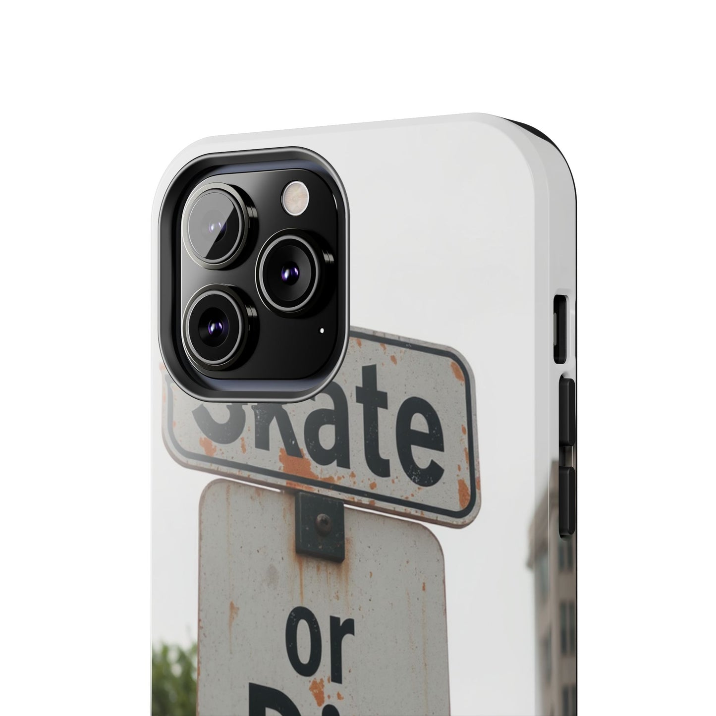 Skate or Die Tough Phone Case - Durable Protection for Skaters