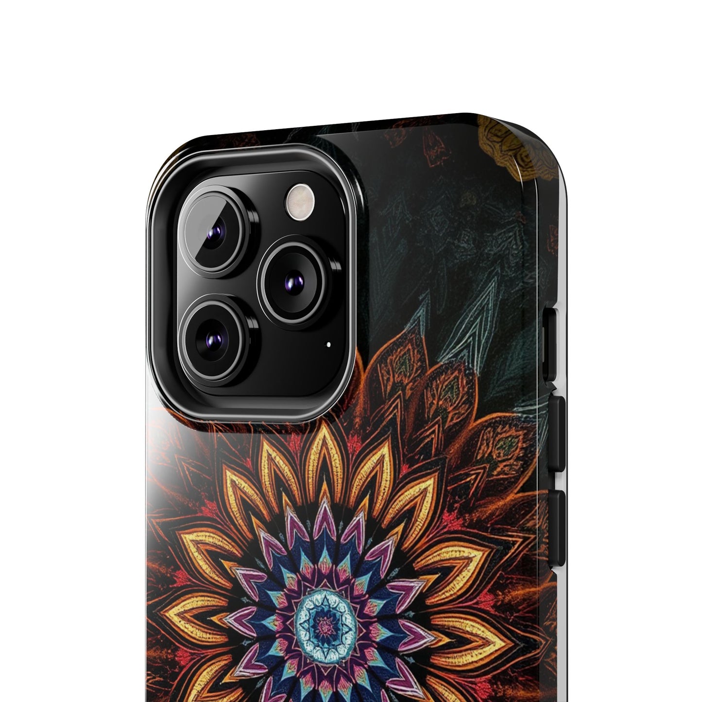 Mystic Mandala Tough Phone Case - Durable Protection with Artistic Design - for iPhone