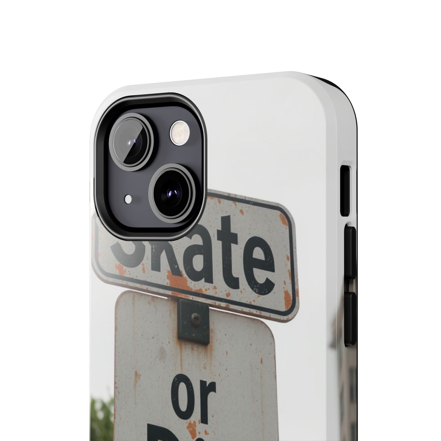 Skate or Die Tough Phone Case - Durable Protection for Skaters