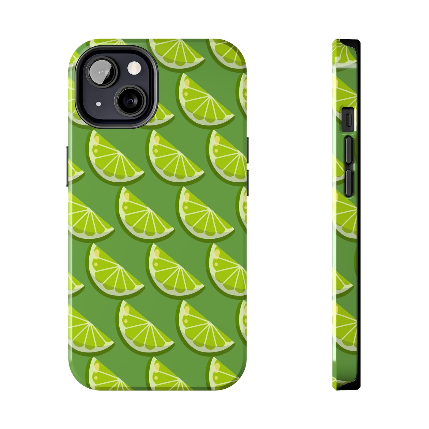 Lime Slice Tough Phone Case - Green Party - for iPhone