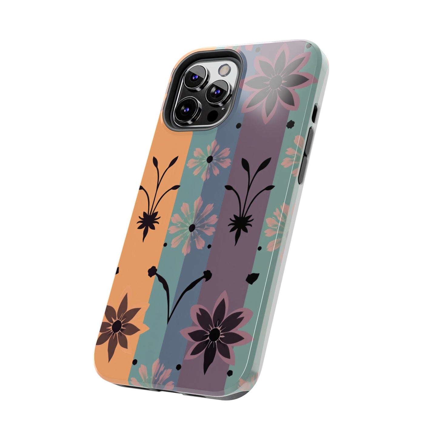 Boho Floral Tough Phone Cases - Durable & Stylish Protection - for iPhone