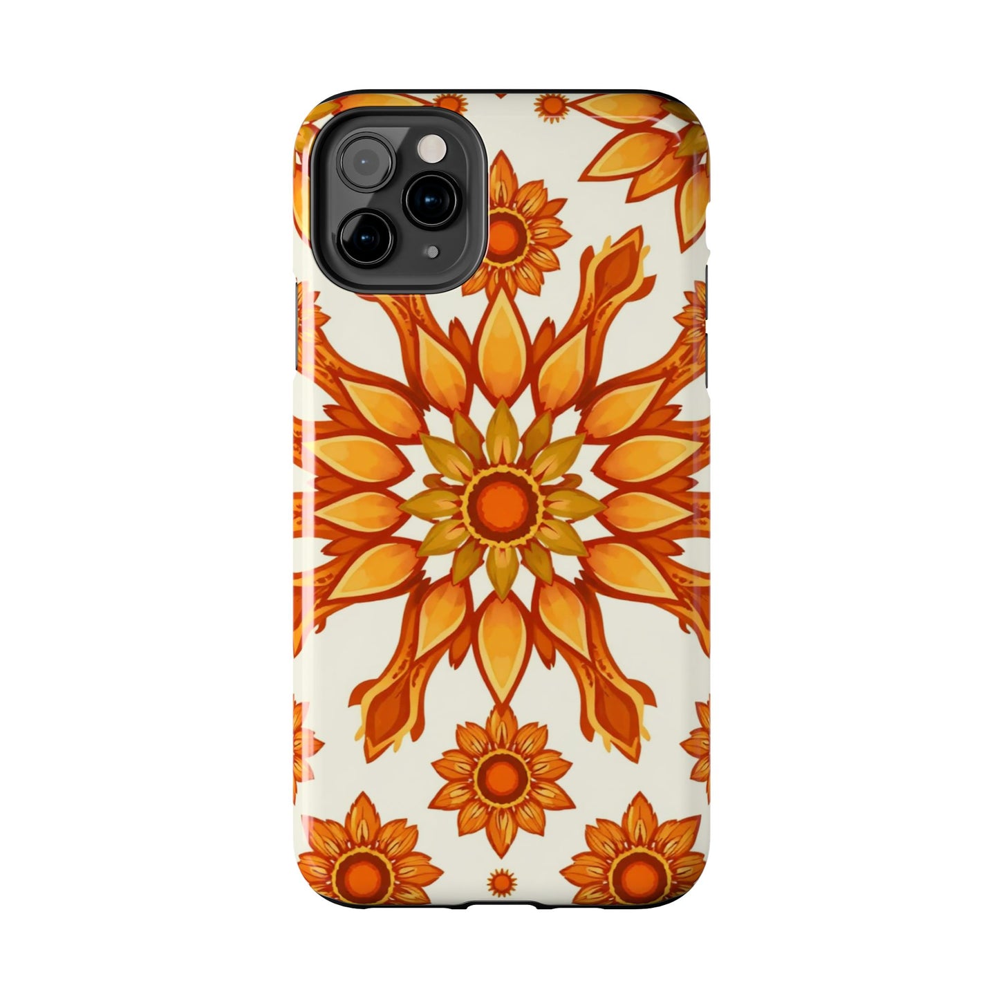 Sun Flower Soul Vibrant Floral Tough Phone Case | Durable & Stylish Protection - for iPhone