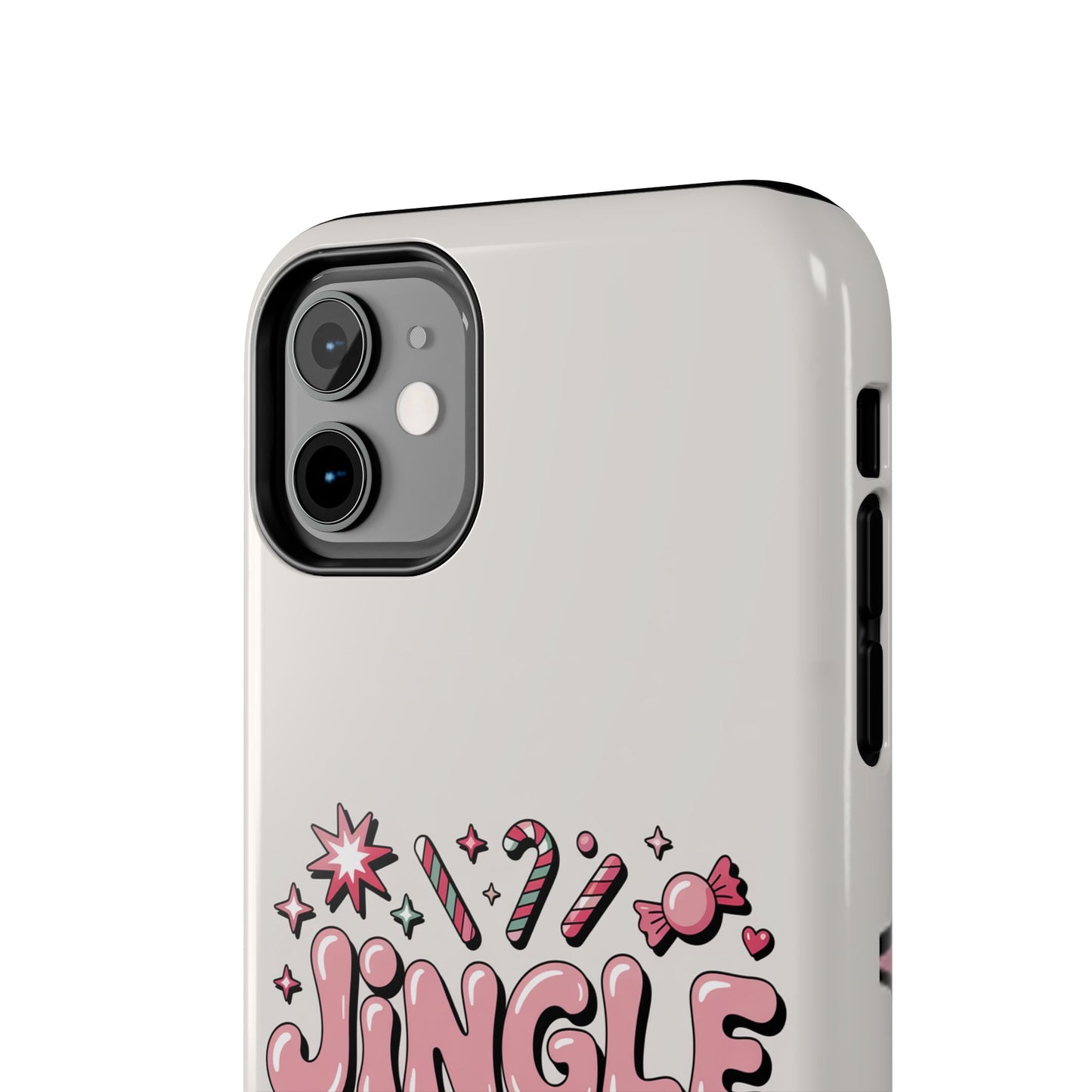 Jingle Babe Tough Phone Case - Festive Holiday Protection for Your iPhone