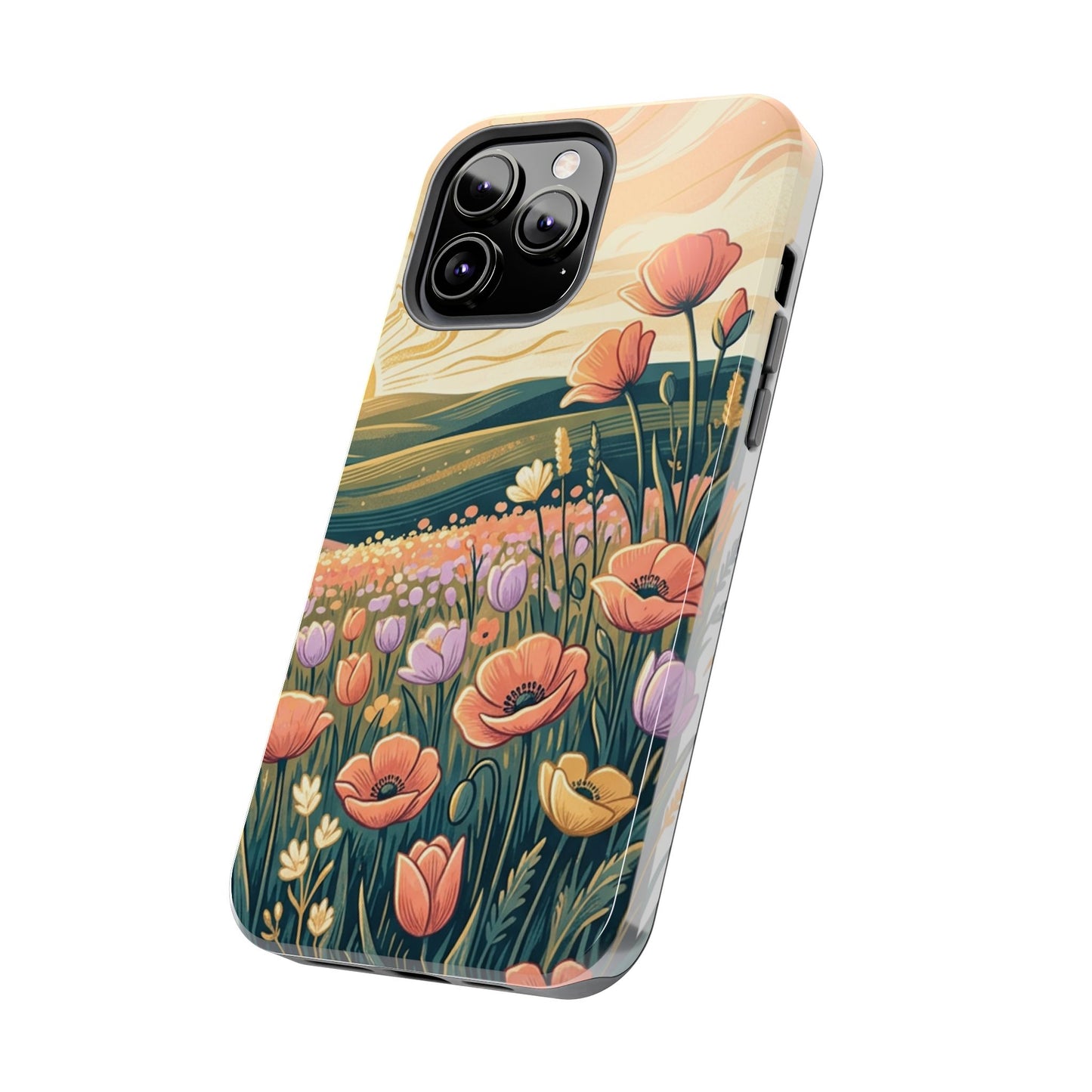 Floral Sunrise iPhone Case — Land of Flowers Design