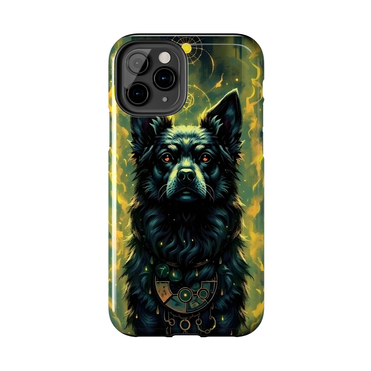 Mystical Dog Tribe Phone Case - Tough and Stylish for Pet Lovers - for iPhone