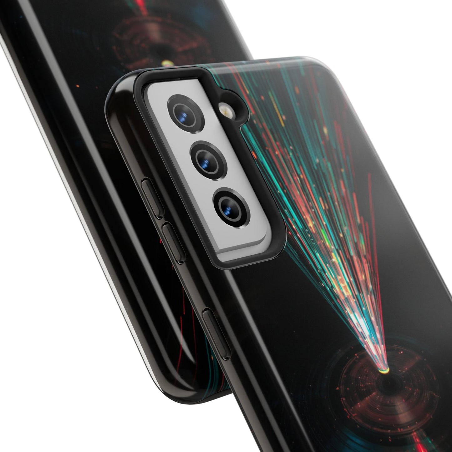 Galaxy Burst Tough Phone Case – Durable Protection with Vibrant Design