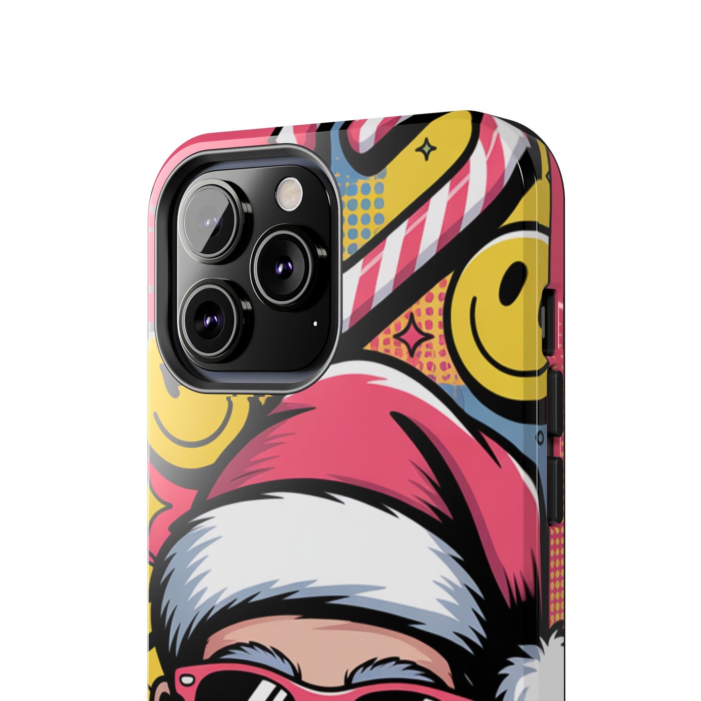 Pop Art Santa Sunglasses Tough Phone Case for Holiday Vibes