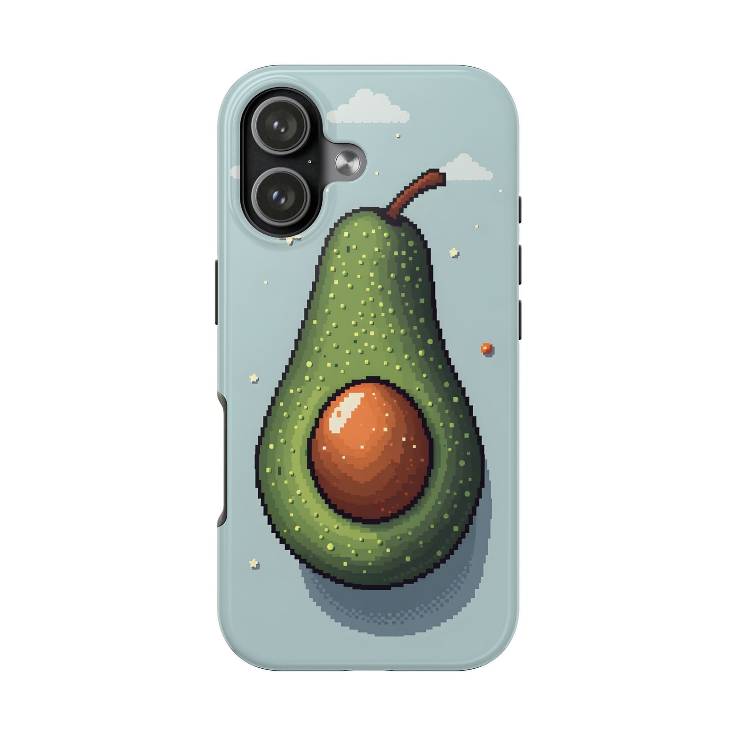 Pixel Avocado Tough Phone Case - Perfect for Foodies & Nature Lovers - for iPhone