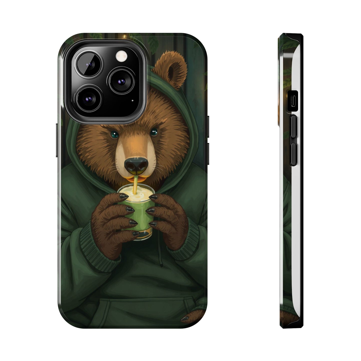 Cute Bear Phone Case – Tough and Stylish Protection for Animal Lovers