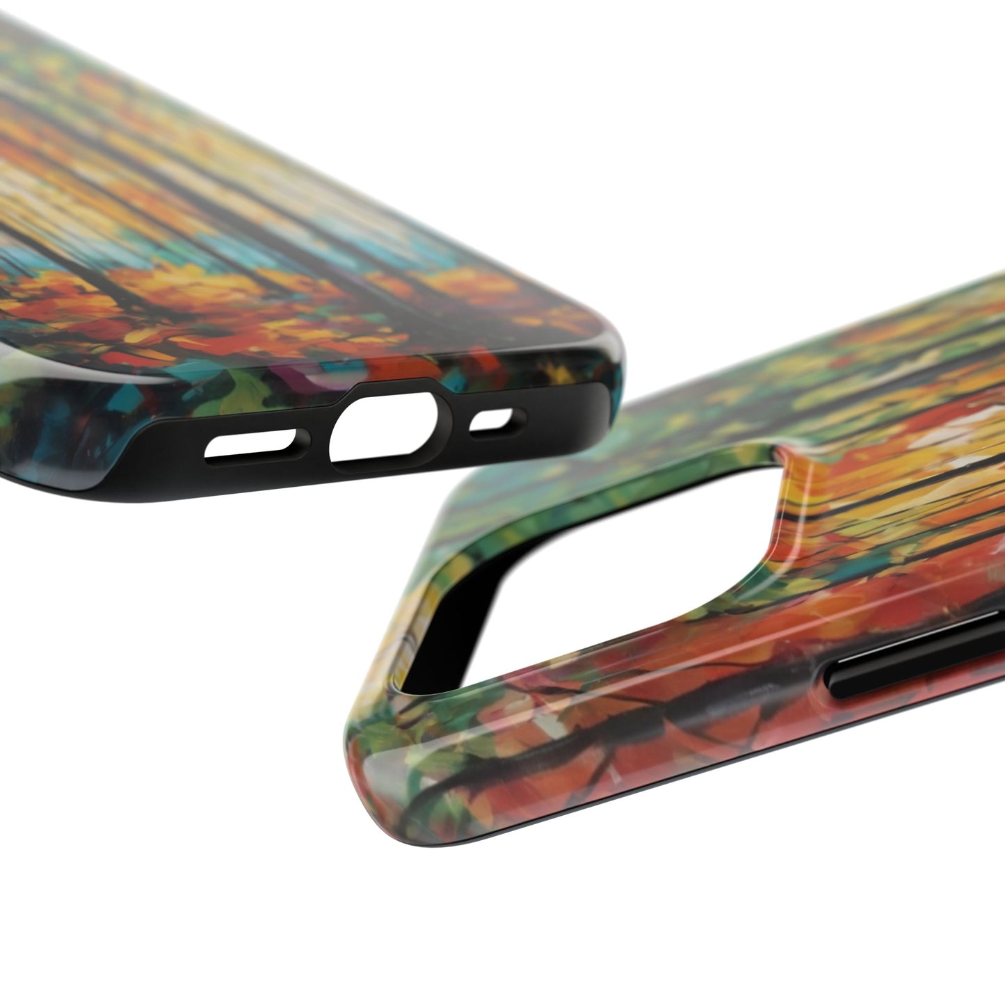 Autumn Forest Tough Phone Case - Colorful Nature Design - for iPhone