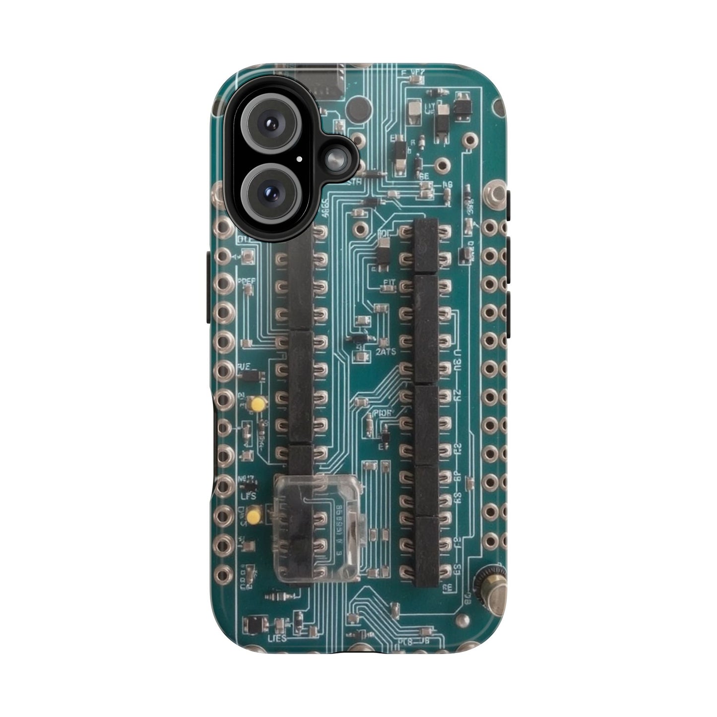 Old Circuits Design Tough Phone Case - for iPhone
