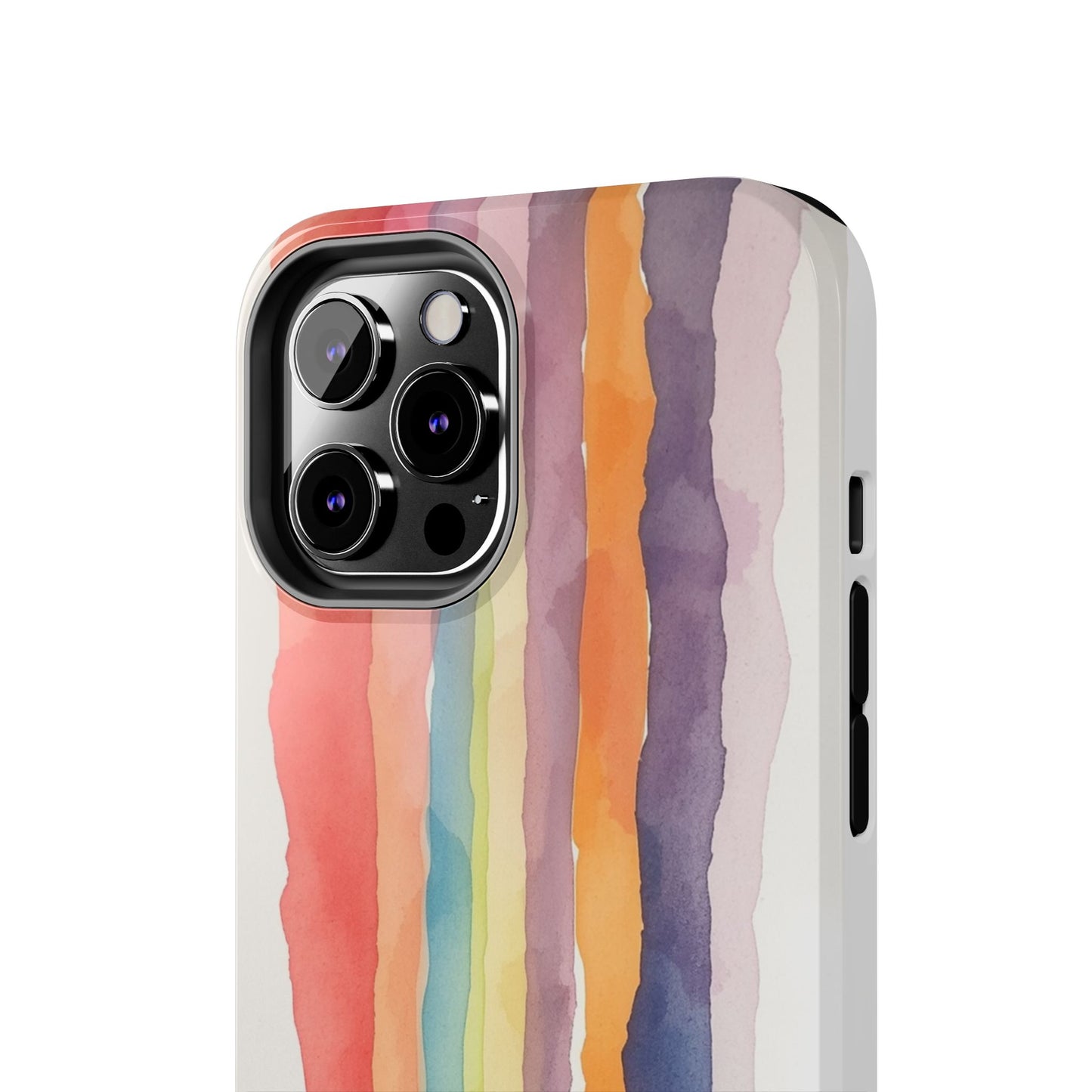 Colorful Watercolor Tough Phone Case - Stylish and Durable Cover for Creative Souls