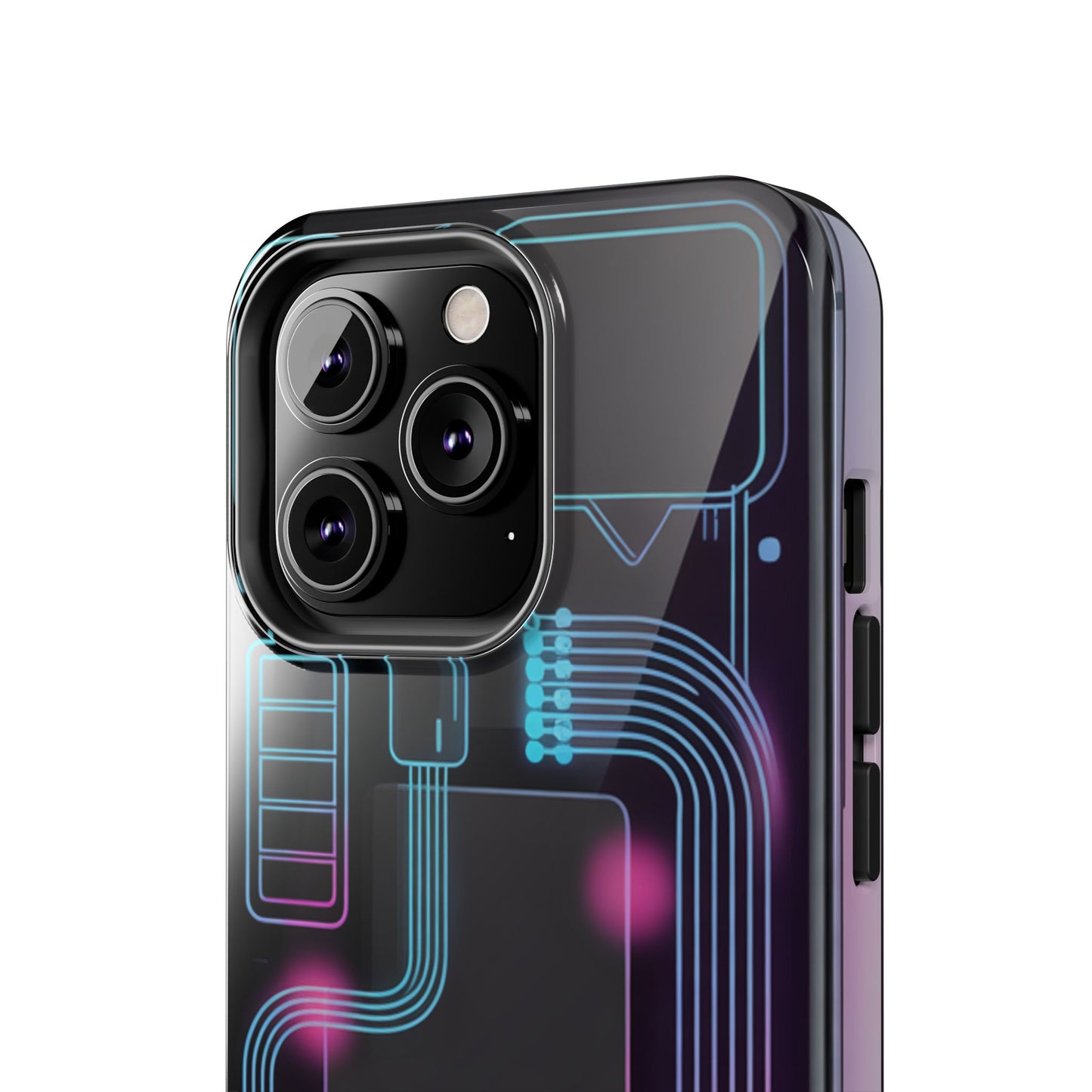 Cyberpunk Circuits Tough Phone Case