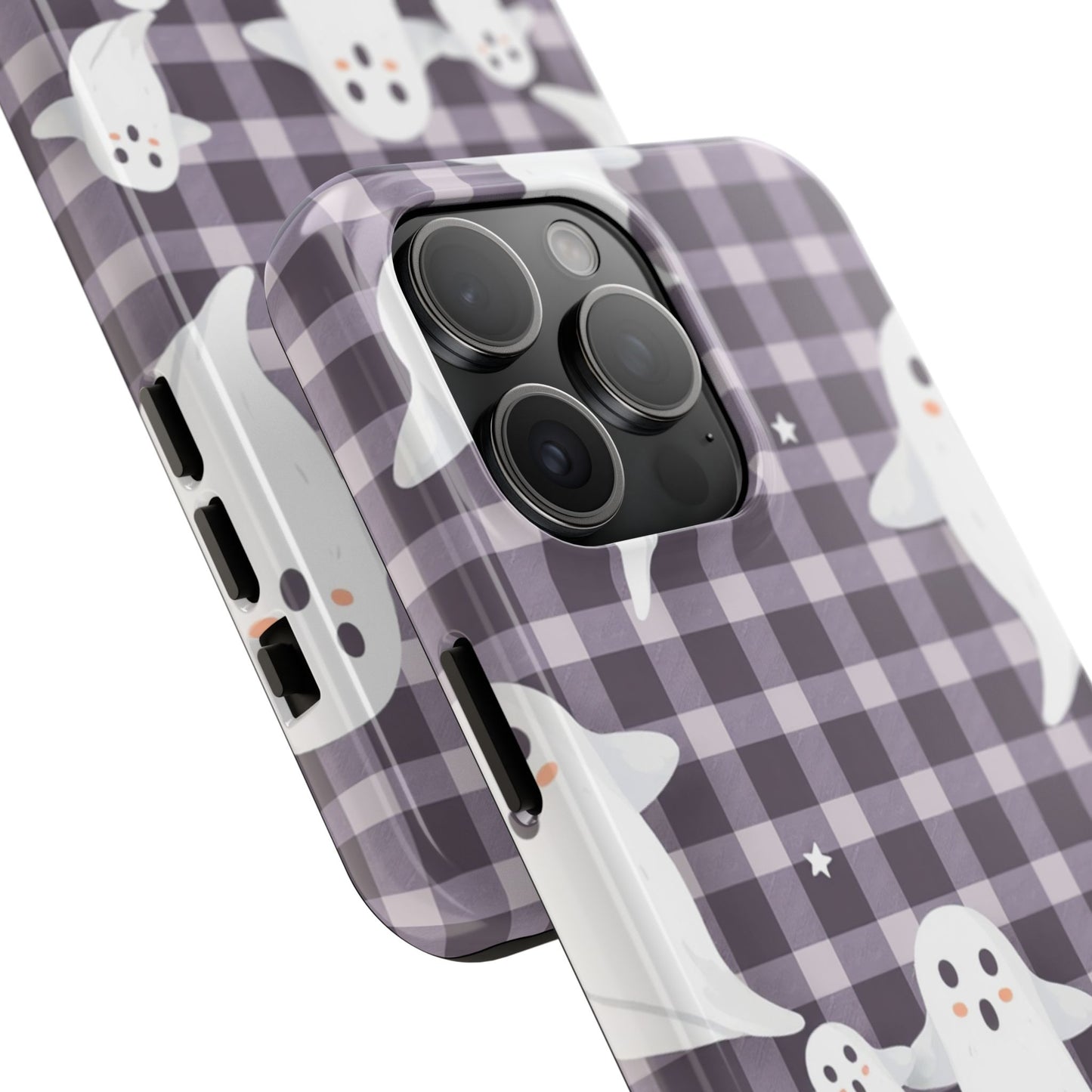 Cute Ghosts Tough Phone Case - Whimsical Halloween Design for Spooky Vibes