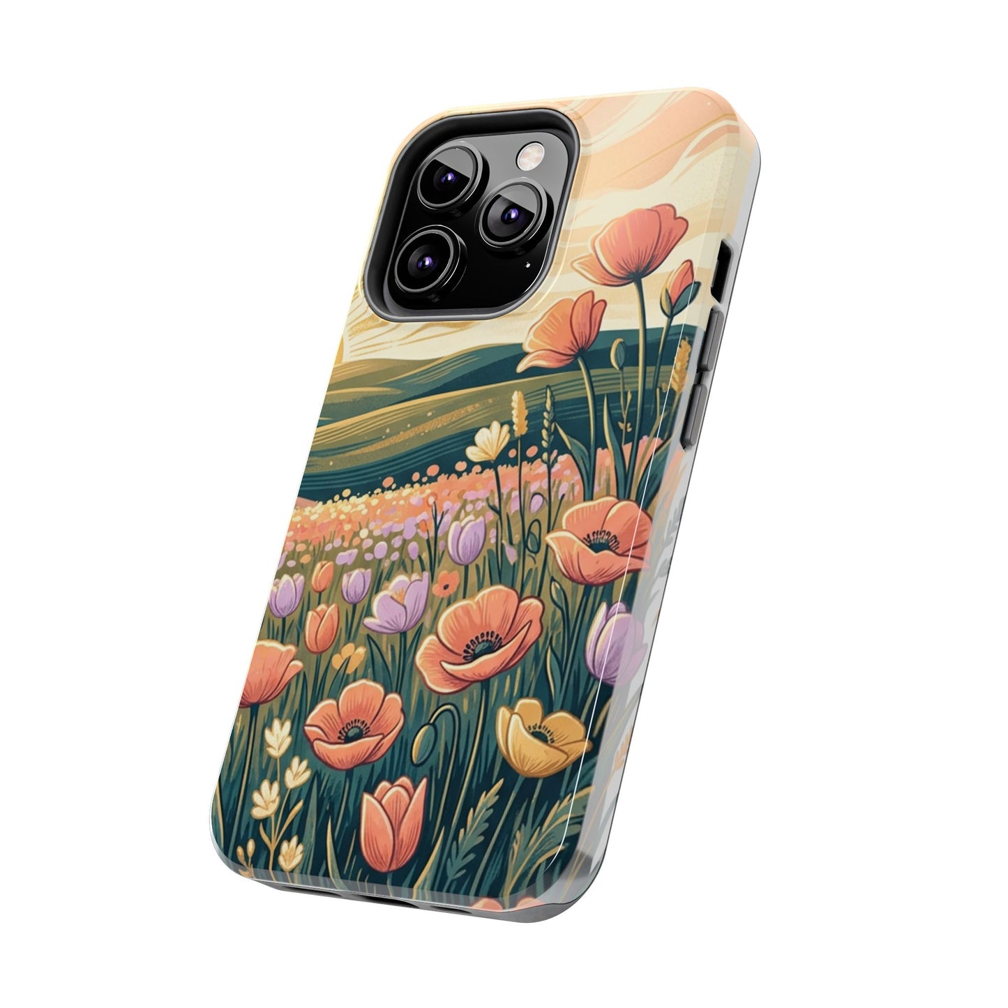 Floral Sunrise iPhone Case — Land of Flowers Design