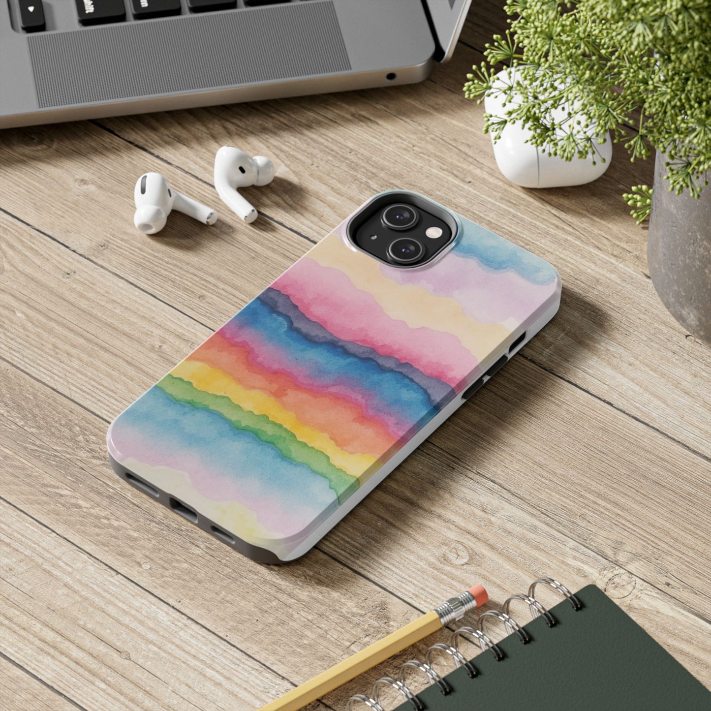 Vibrant Watercolor Phone Case - Tough & Stylish Protection