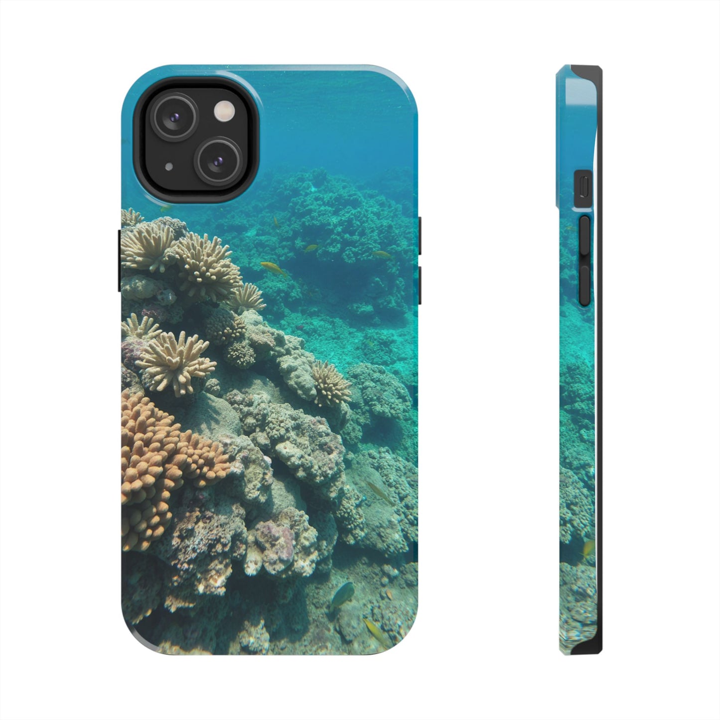 Coral Reef Tough Phone Case - Ocean Vibes Protection for Adventure Lovers