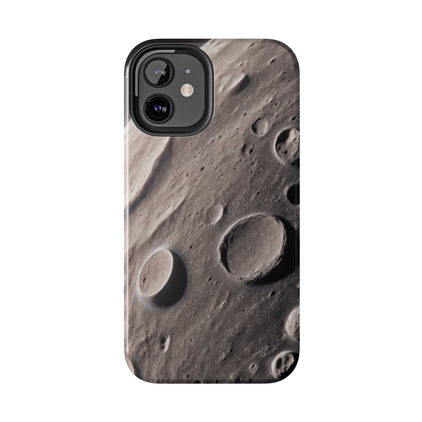 Celestial Moon Surface Tough Phone Case | Durable Space-Themed Design - for iPhone