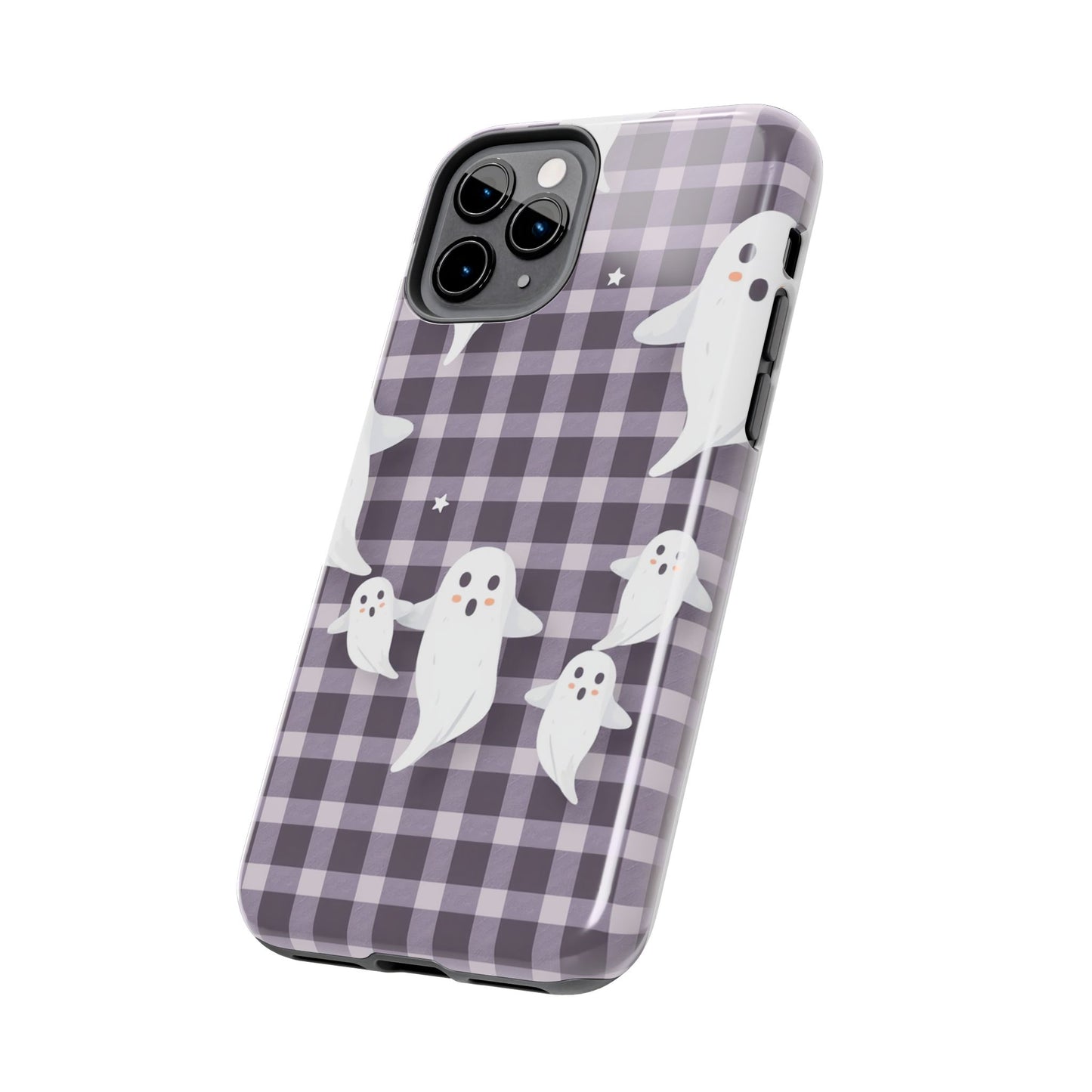 Cute Ghosts Tough Phone Case - Whimsical Halloween Design for Spooky Vibes