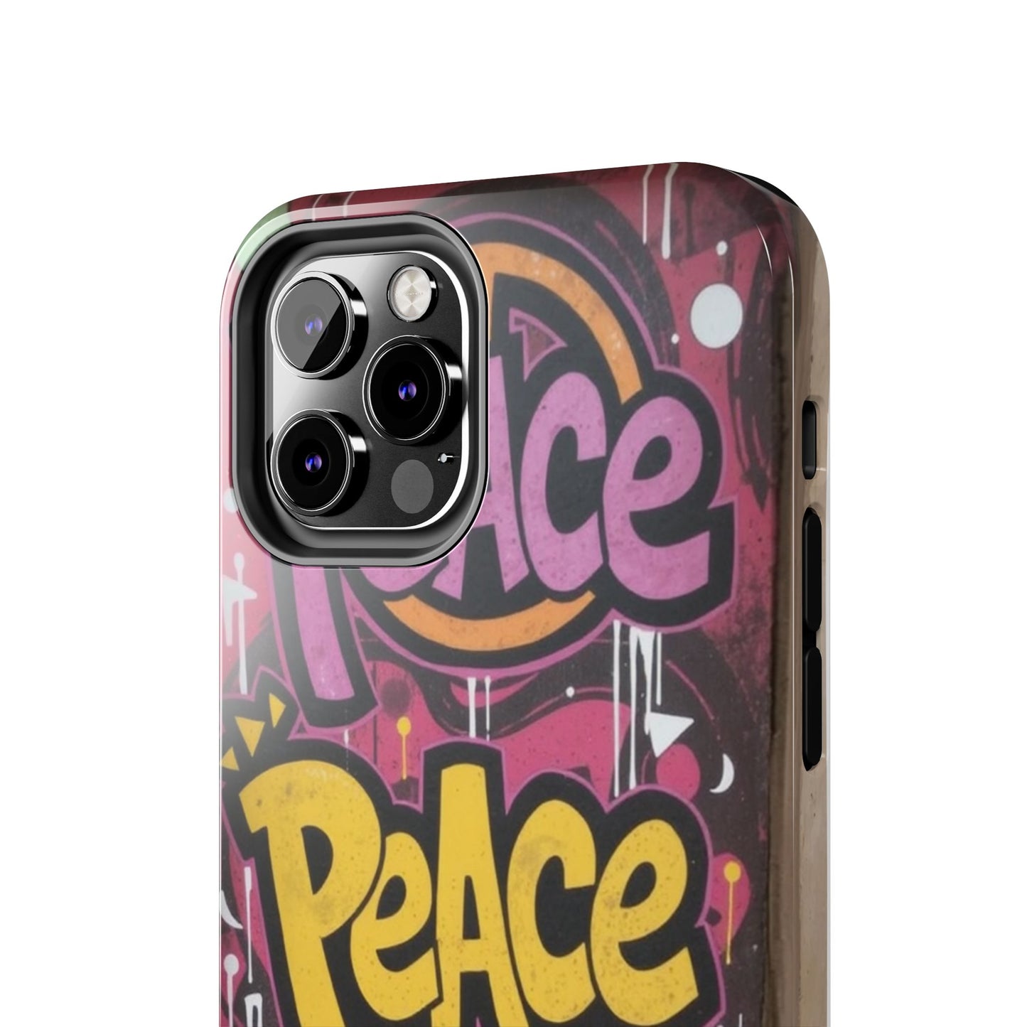Colorful Peace Joy Tough Phone Case