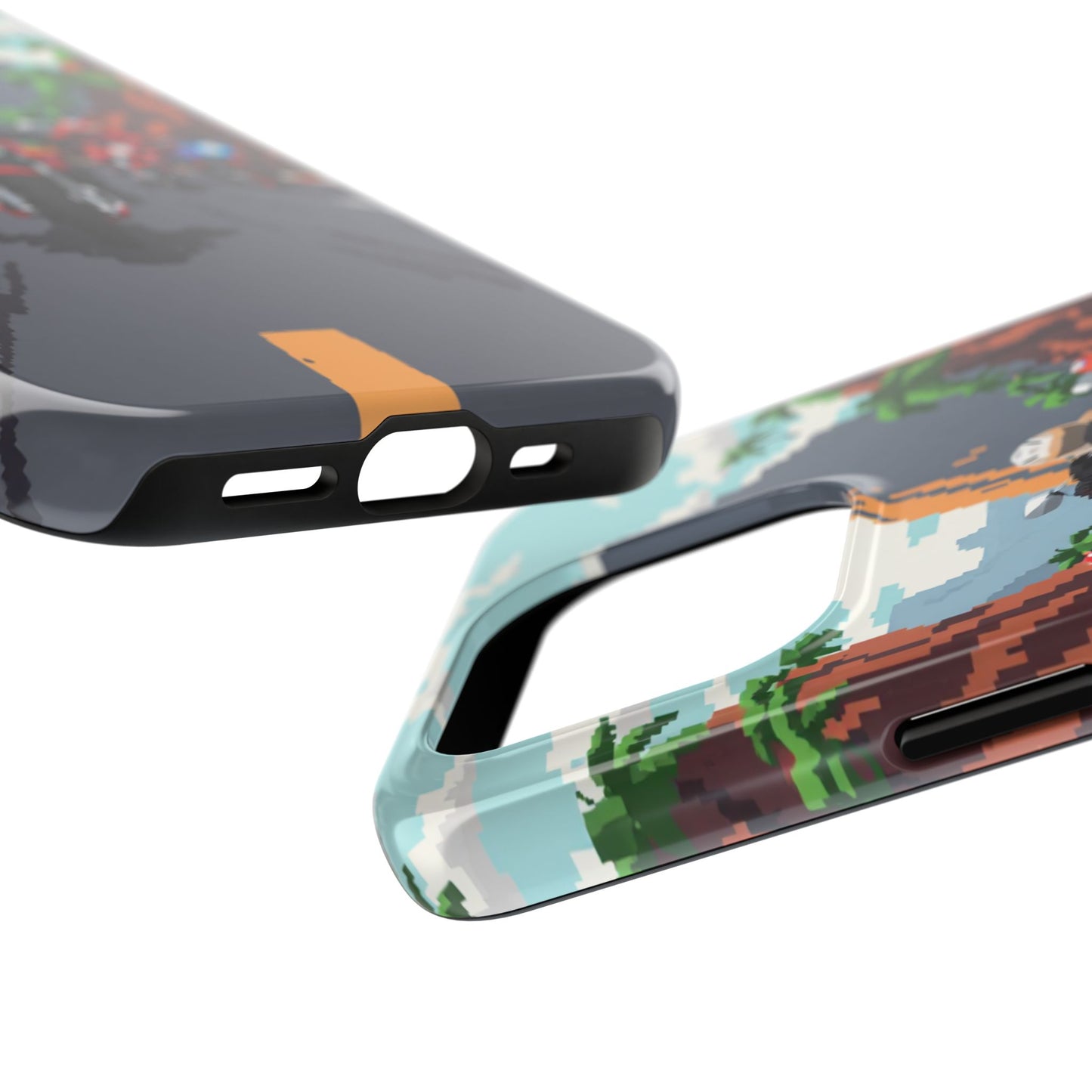 Retro Biker Tough Phone Case - Perfect for Motorcycle Lovers