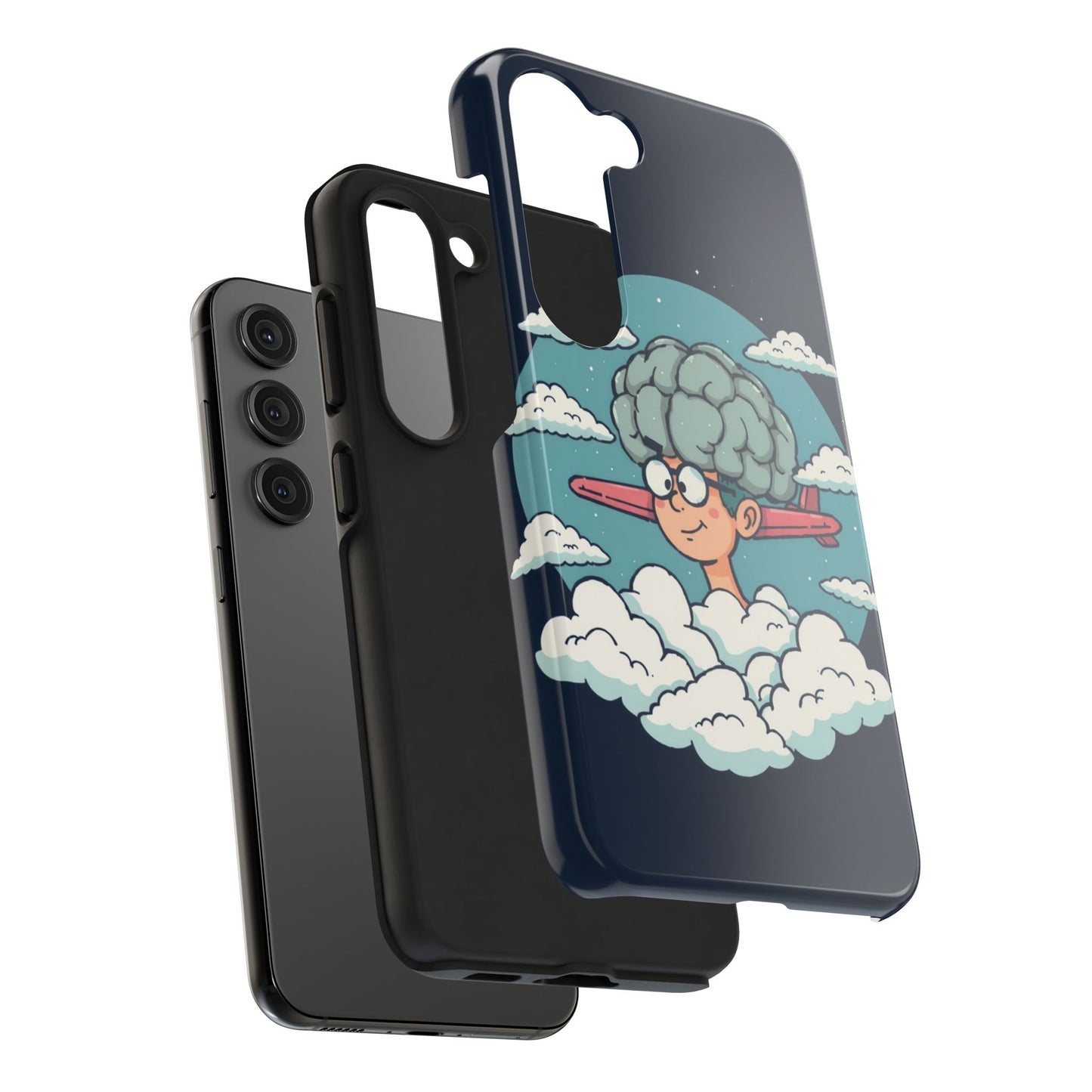 Creative Cloud Phone Case - Quirky Design for Unique Individuals