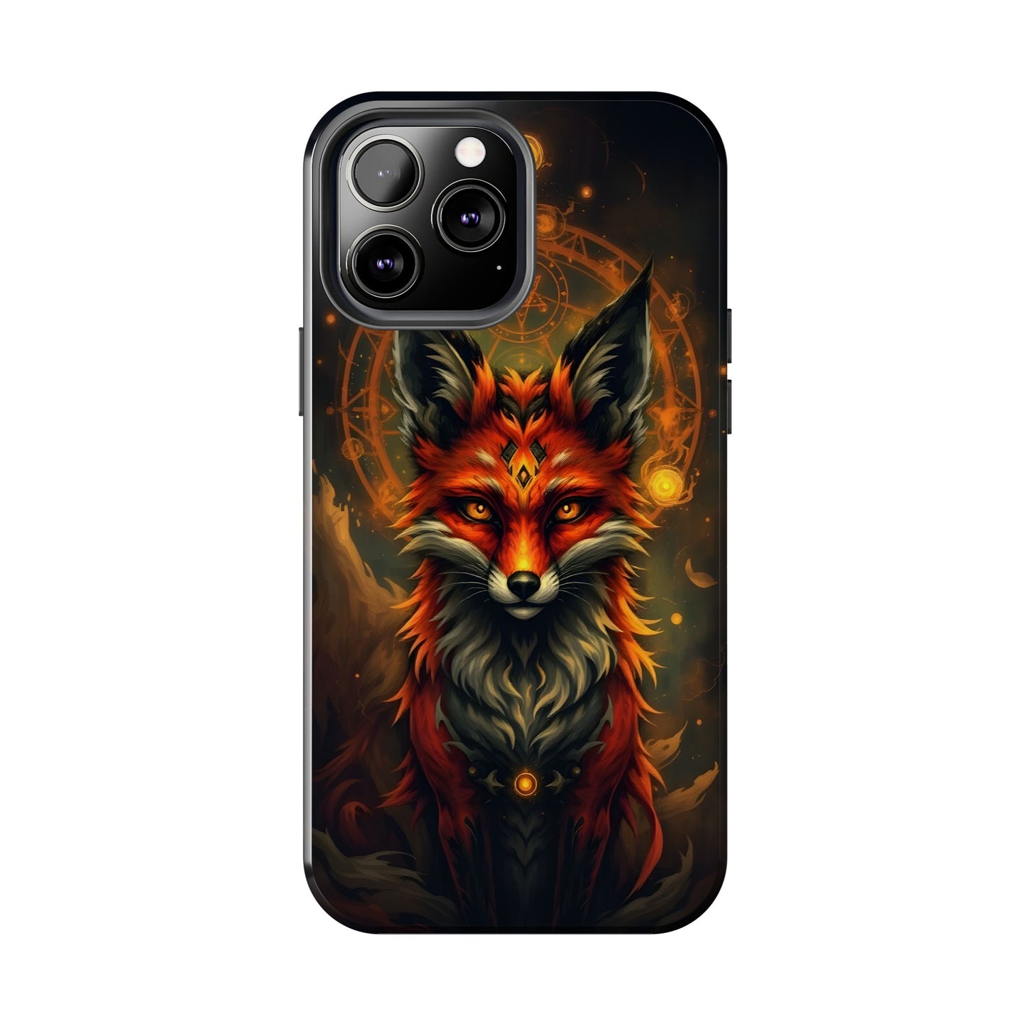 Mystical Fox Tough Phone Case - Durable Protection with Enchanting Design - for iPhone