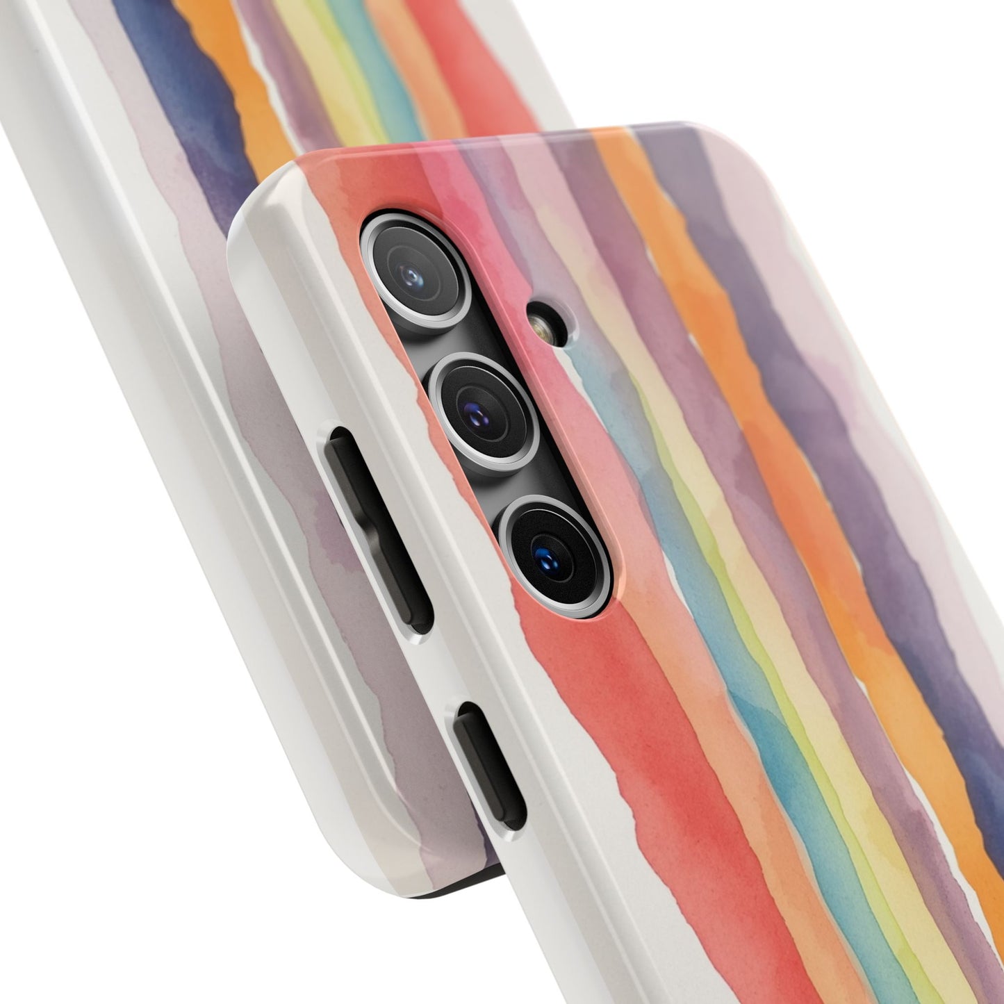 Colorful Watercolor Tough Phone Case - Stylish and Durable Cover for Creative Souls