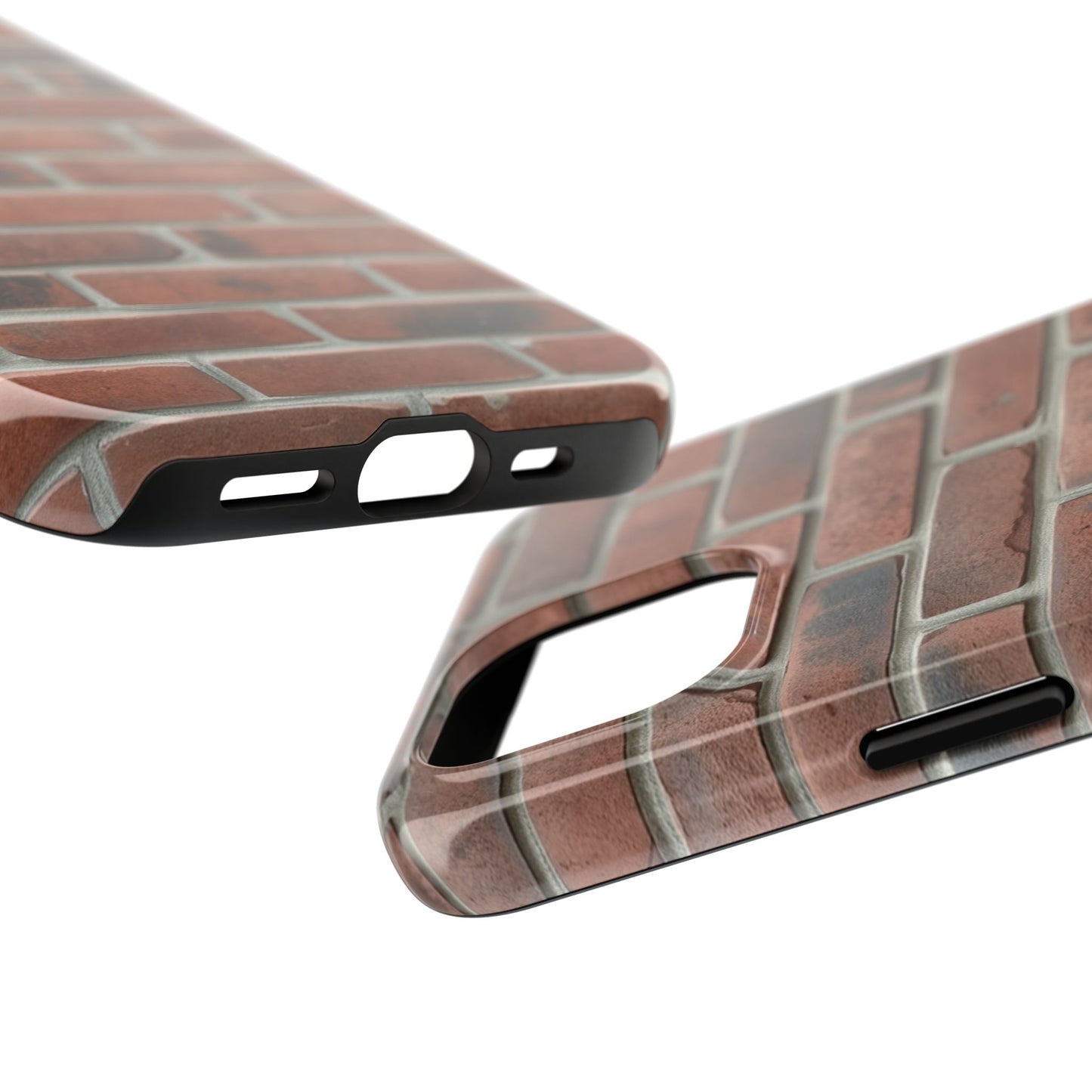 Brick Wall Tough Phone Case - Durable Protection with Urban Style