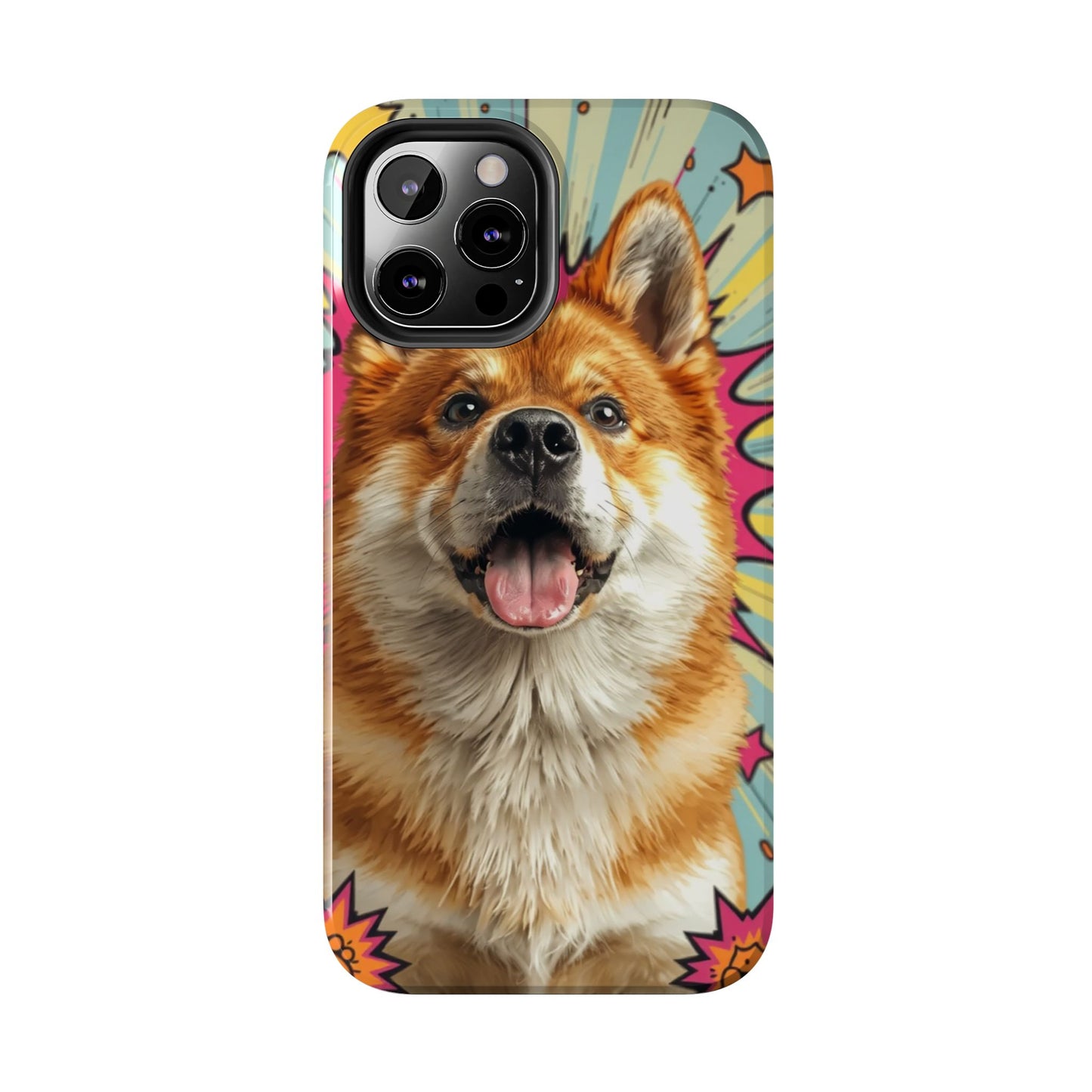 Playful Dog Tough Phone Case - Durable & Stylish Pet Lover Gift