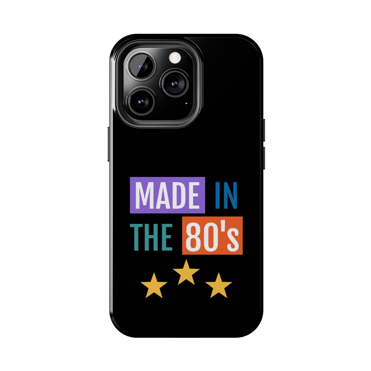 80's Retro Tough Phone Case - Made in the 80's Design
