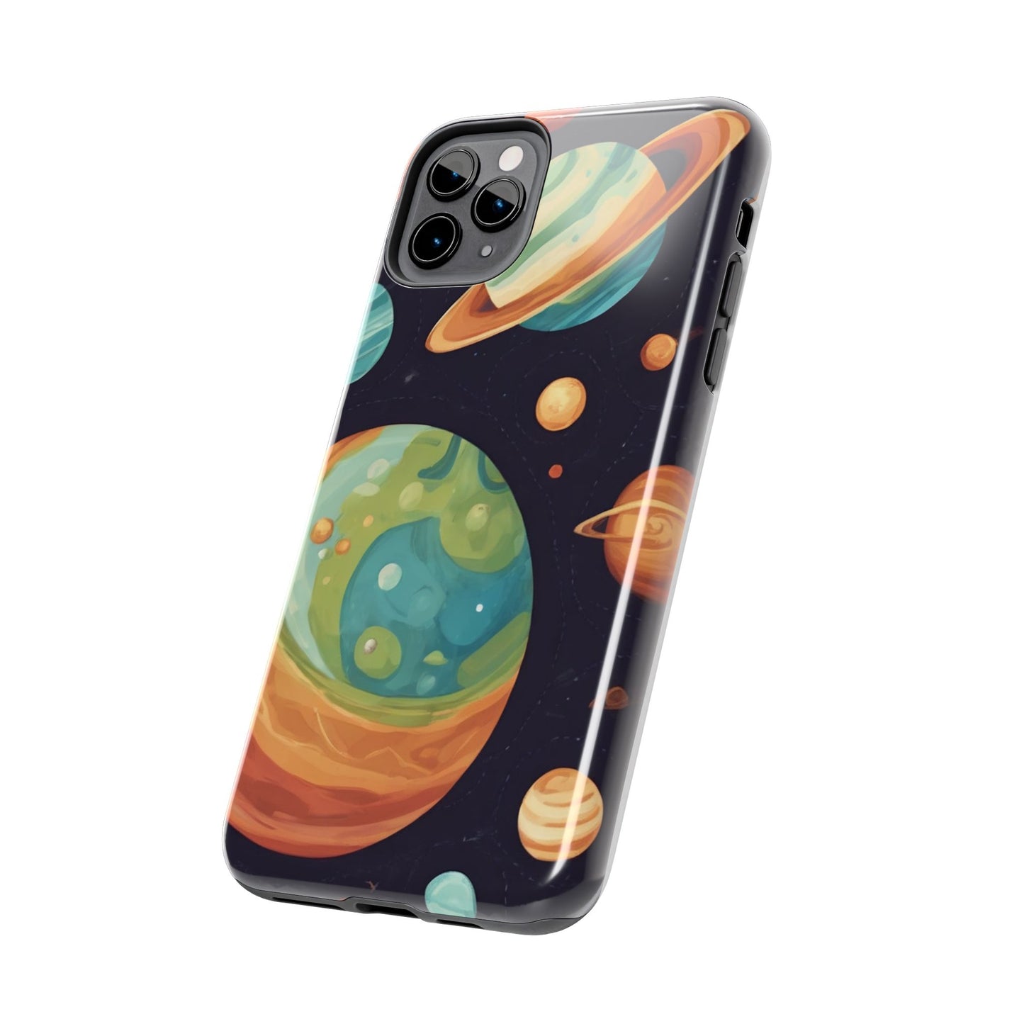 Cosmic Planet Phone Case - Durable Tough Protector for Space Lovers - for iPhone