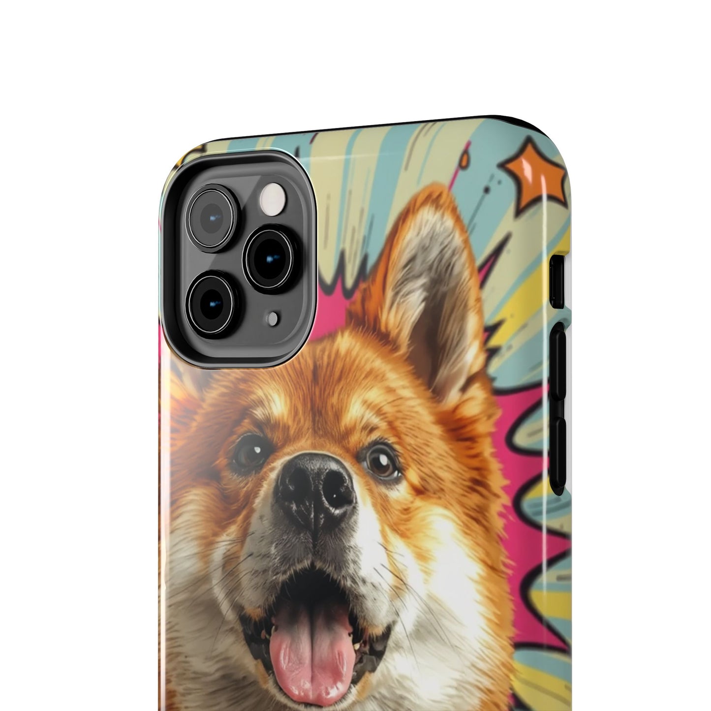Playful Dog Tough Phone Case - Durable & Stylish Pet Lover Gift