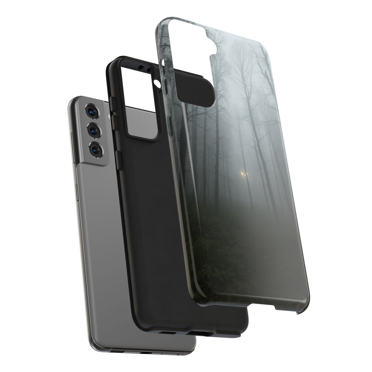 Foggy Forest Tough Phone Case - Durable & Stylish Protection