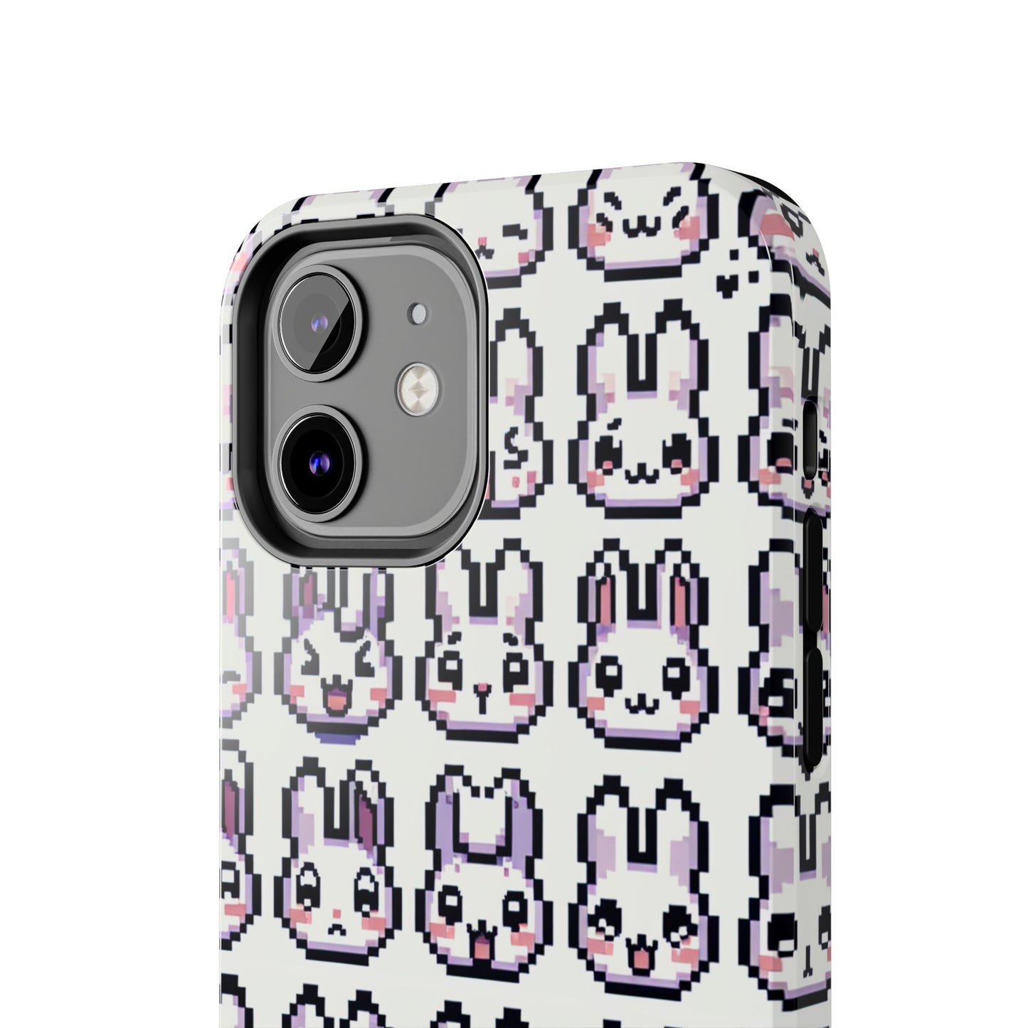 Cute Pixel Bunny Tough Phone Case - Stylish & Protective Cover for iPhone